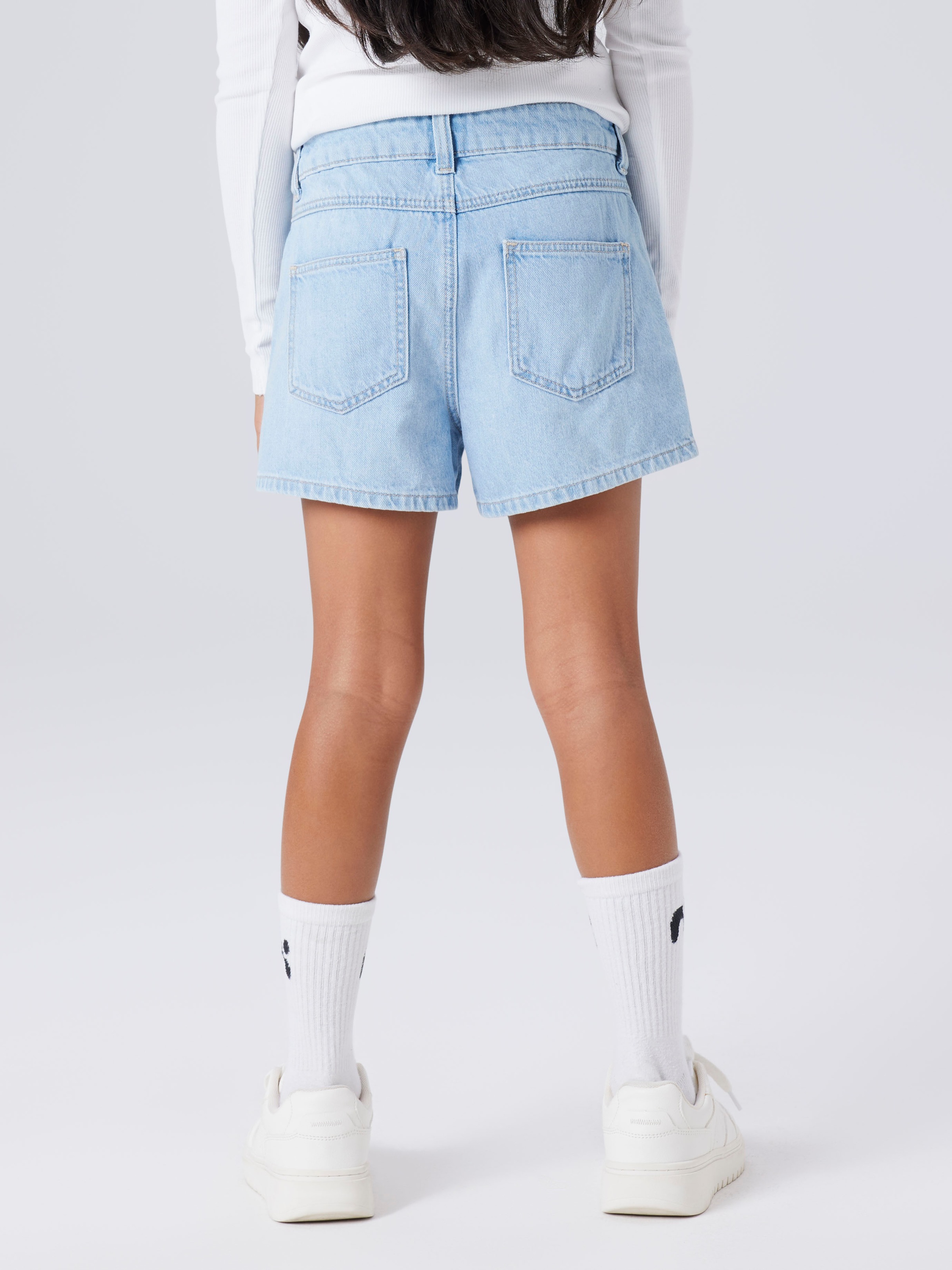 Name It Jeansshorts »NKFROSE MOM DNM SHORTS 1141-MJ NOOS« Baumwolle, high waist, Used Look