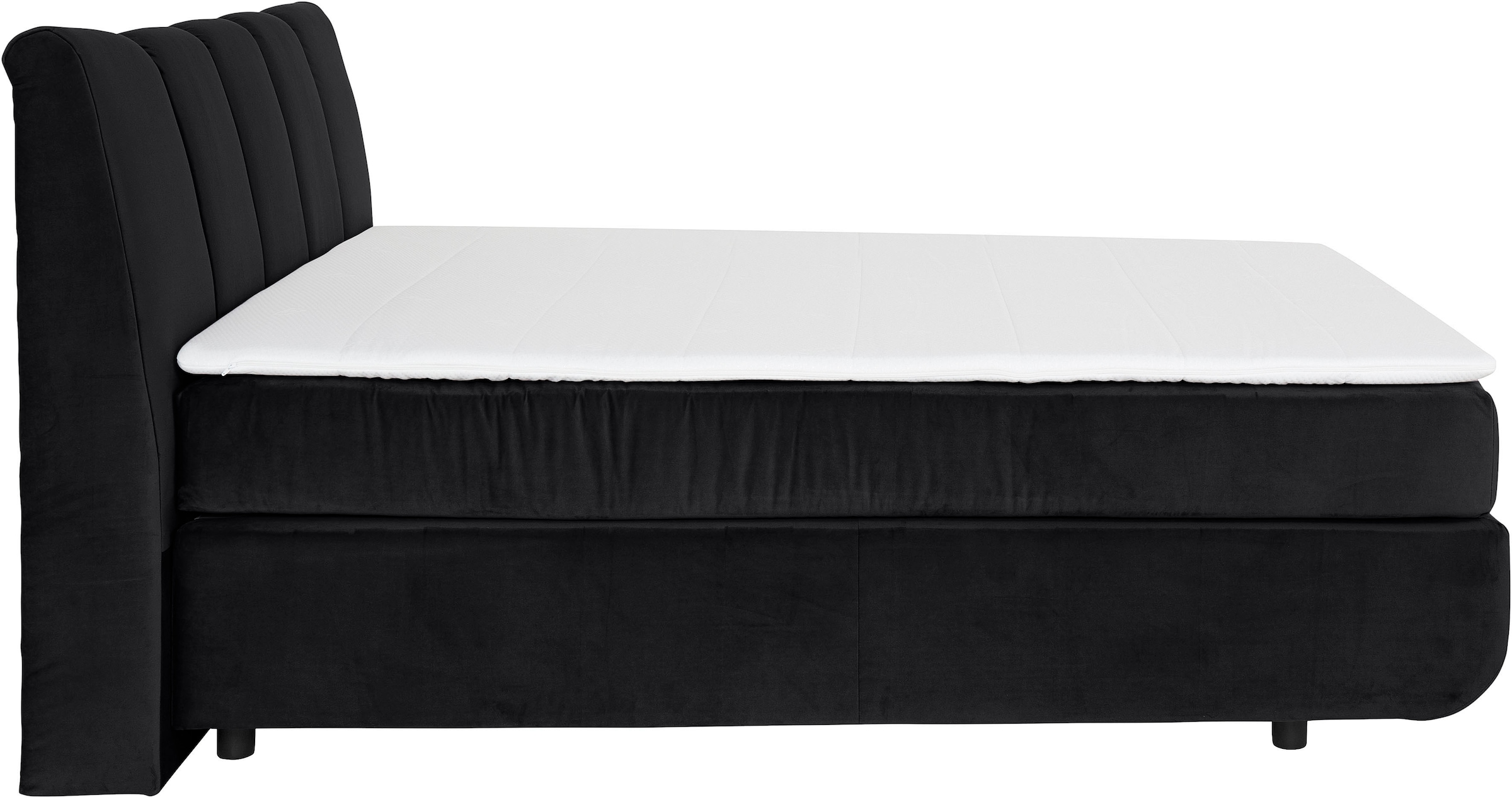 Home affaire Boxspringbett »Océane« Bodenfrei- wirkt freischwebend, verschiedene Härtegrade (auch H4)