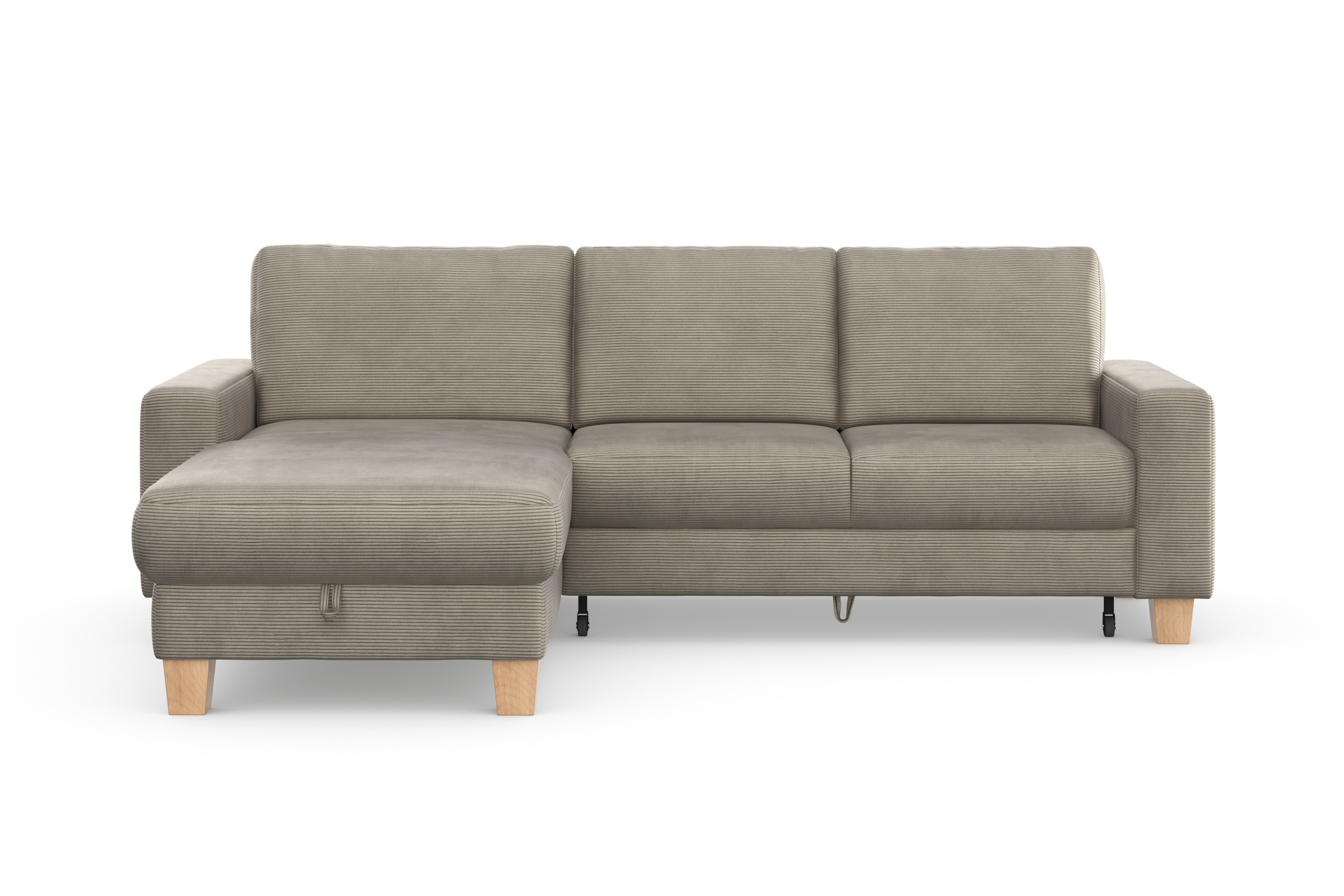 Home affaire Ecksofa »Summer L-Form« mit Recamiere, mit oder ohne Bettfunkt günstig online kaufen