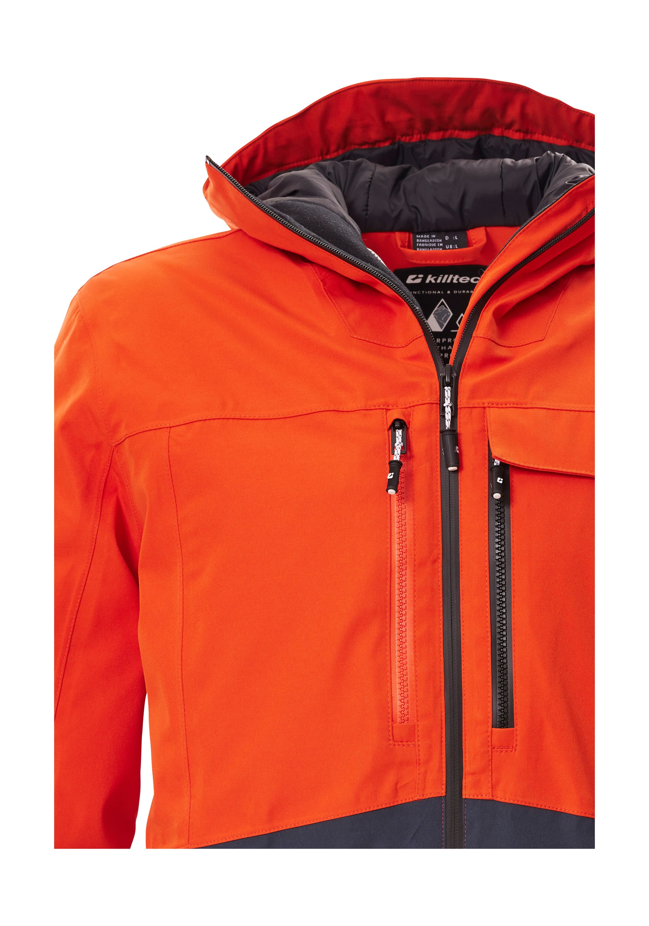 Killtec Skijacke »KSW 280 MN SKI JCKT« Wasserdichte Herrenjacke mit Schneefang, atmungsaktiv und PFAS-frei