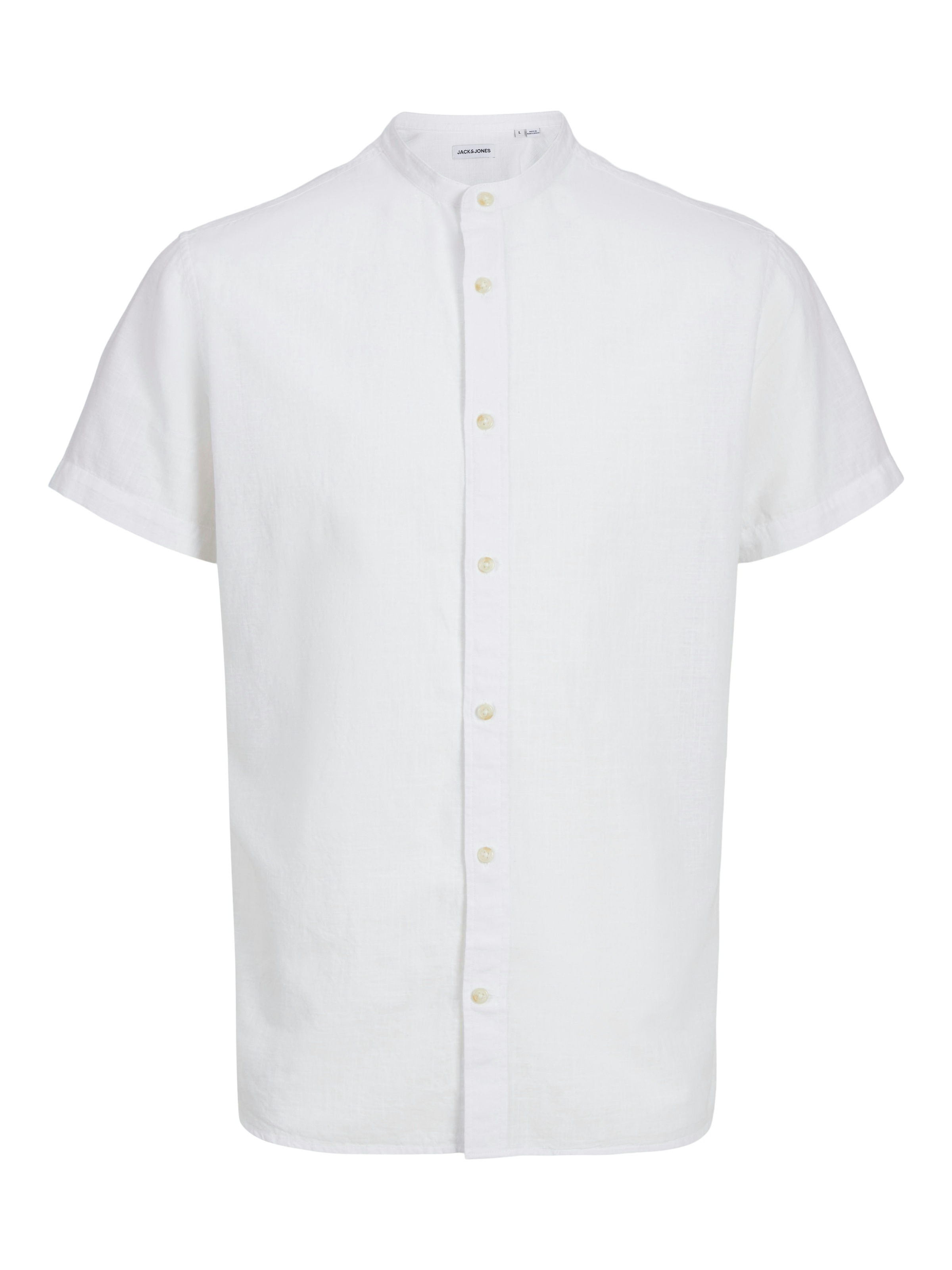 Jack & Jones Kurzarmhemd »JJESUMMER BAND SHIRT SS SN«, mit Bandkragen