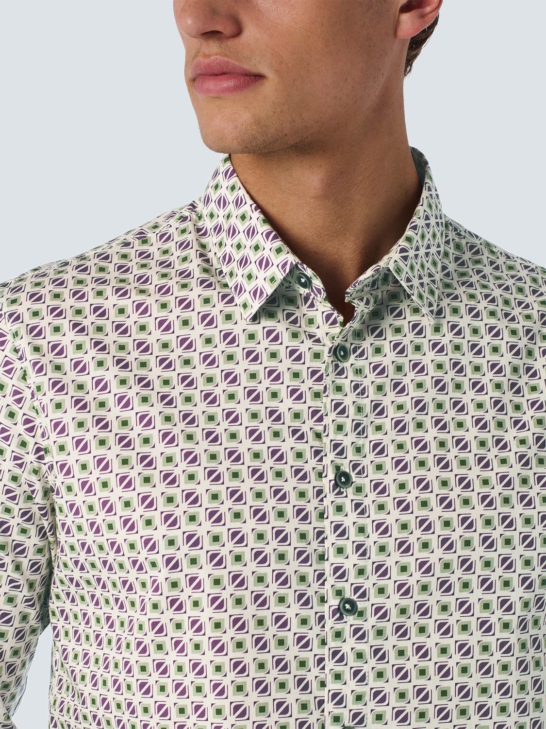 NO EXCESS Langarmhemd »No Excess«