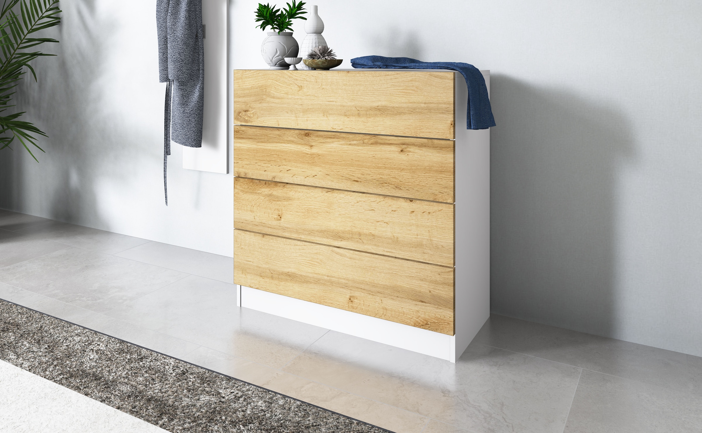 borchardt Möbel Garderoben-Set »Vaasa 3« Set, 3 Stk. tlg.