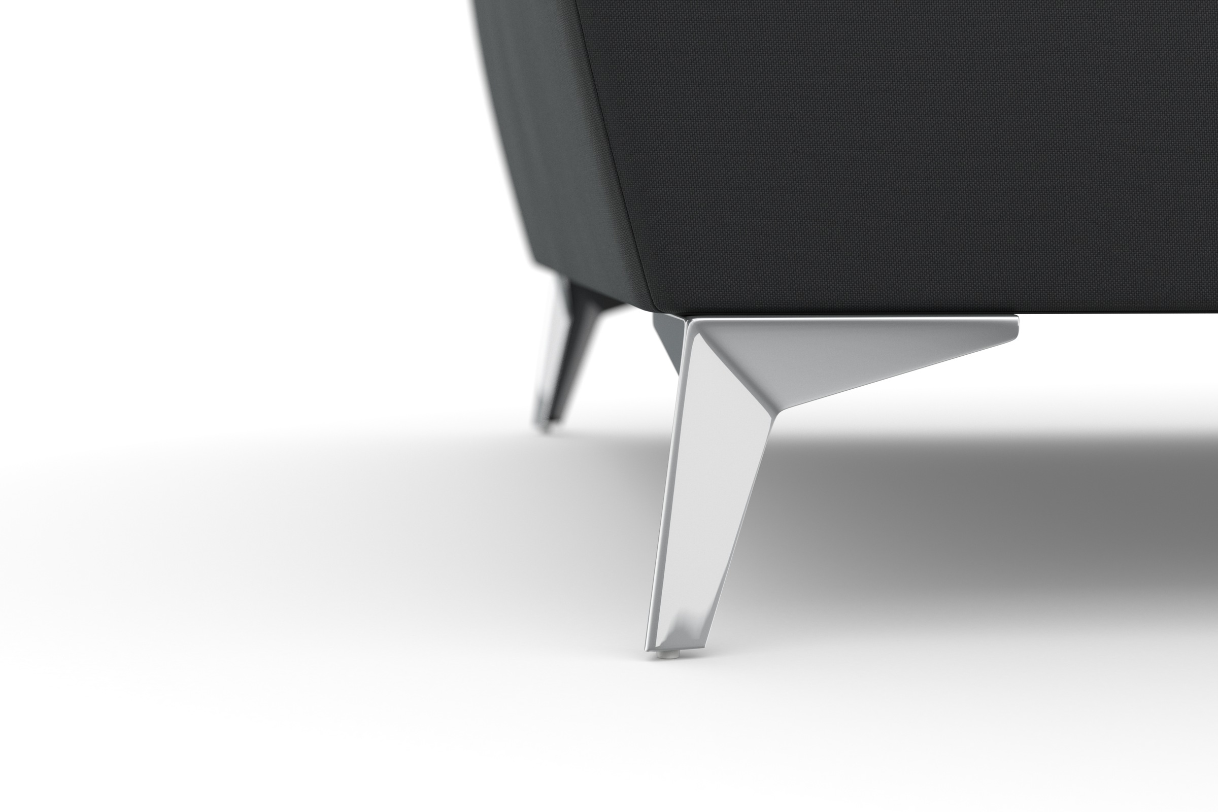 sit&more 2-Sitzer »Latigo«, mit hochwertigen Metallfüßen