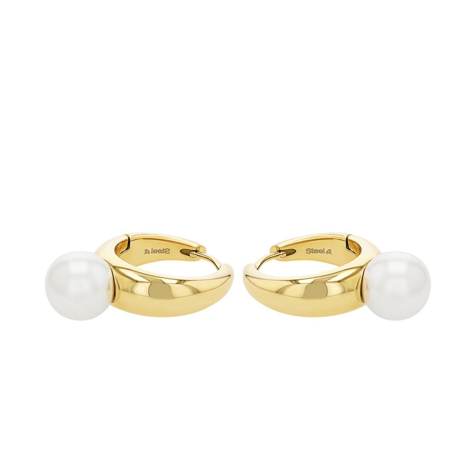 Amor Paar Creolen »Schmuck Geschenk, Perle« mit Muschelkernperle