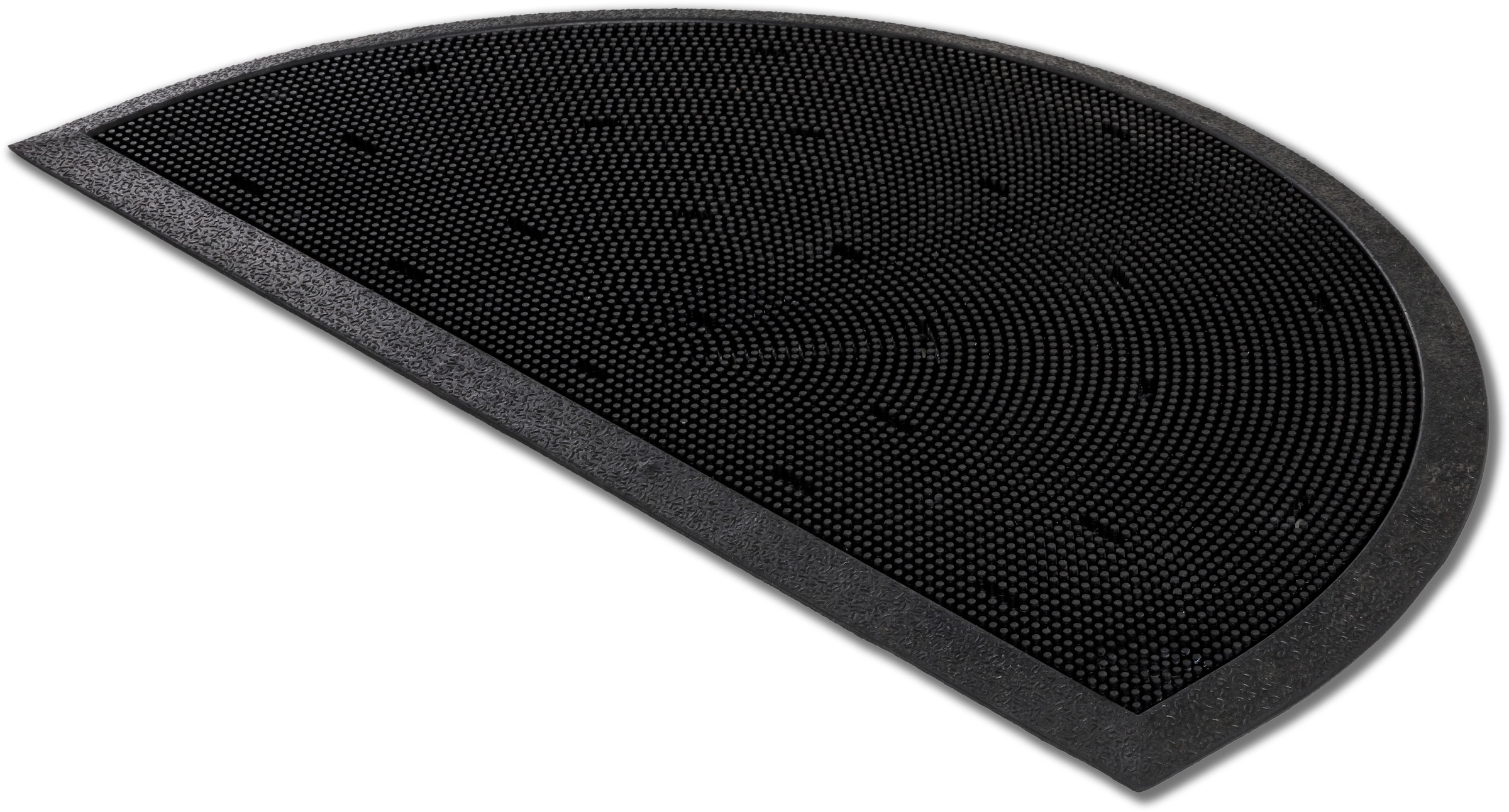 ASTRA Fußmatte »Border Pin«, halbrund, 7 mm Höhe, Schmutzfangmatte, Türmatte, wasserabweisend, In und Outdoor