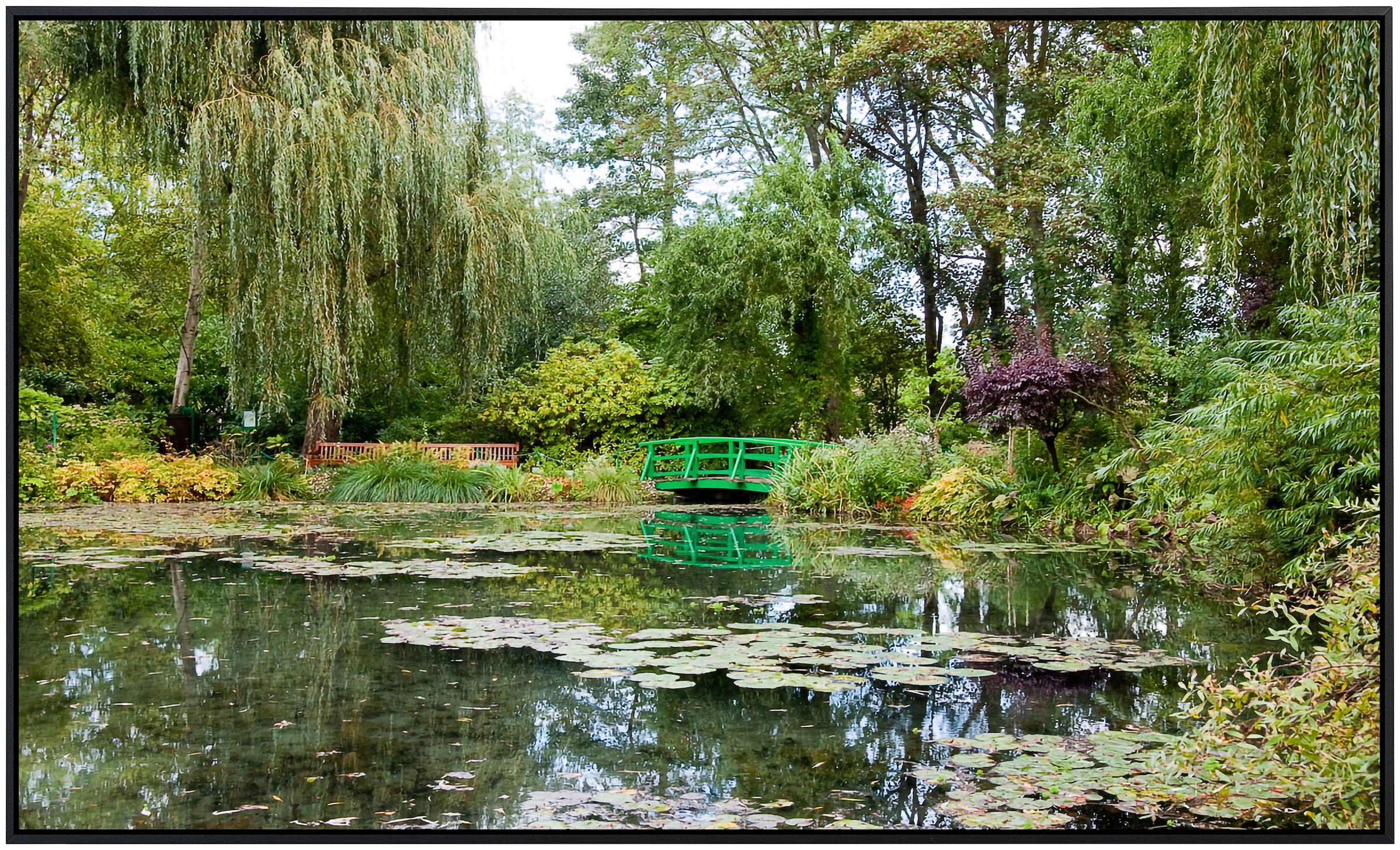 Papermoon Infrarotheizung »Monets Garten«, sehr angenehme Strahlungswärme