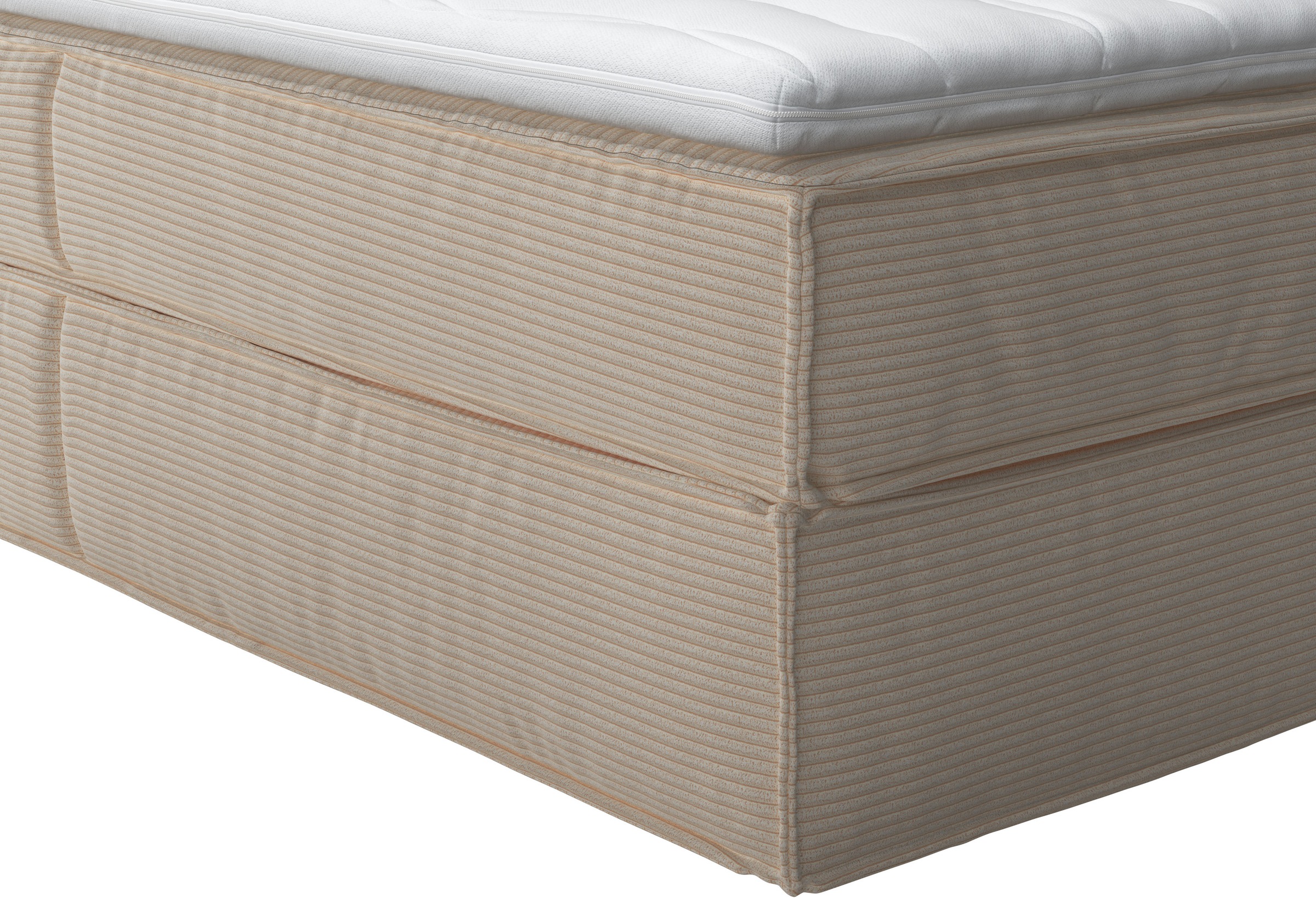 Home affaire Boxspringbett »Sacy«, Boxbett inkl. Topper, 2 Matratzen, Härtegrade H2, H3 und H4 wählbar