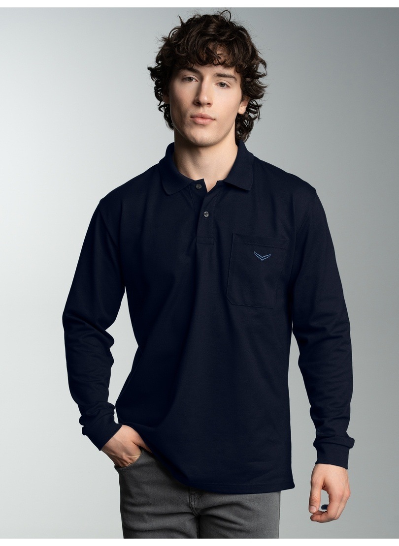 Trigema Poloshirt »TRIGEMA Poloshirt mit Brusttasche«, (1 tlg.)