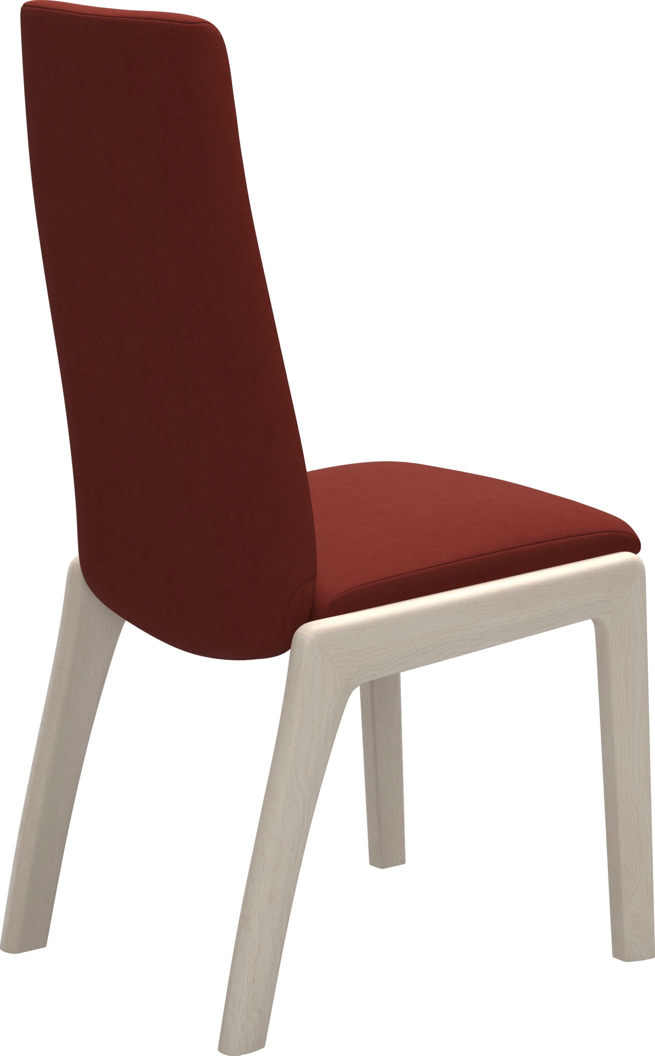 Stressless® Polsterstuhl »Laurel«, Microfaser DINAMICA, High Back, Größe M, mit abgerundeten Beinen in Eiche gekalkt