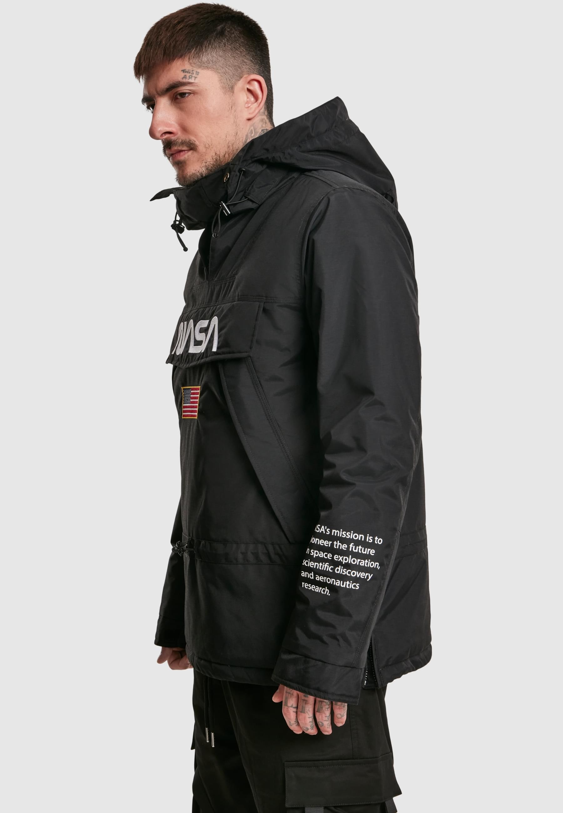 MisterTee Windbreaker »MisterTee Herren NASA Windbreaker« 1 Stk. tlg. ohne Kapuze