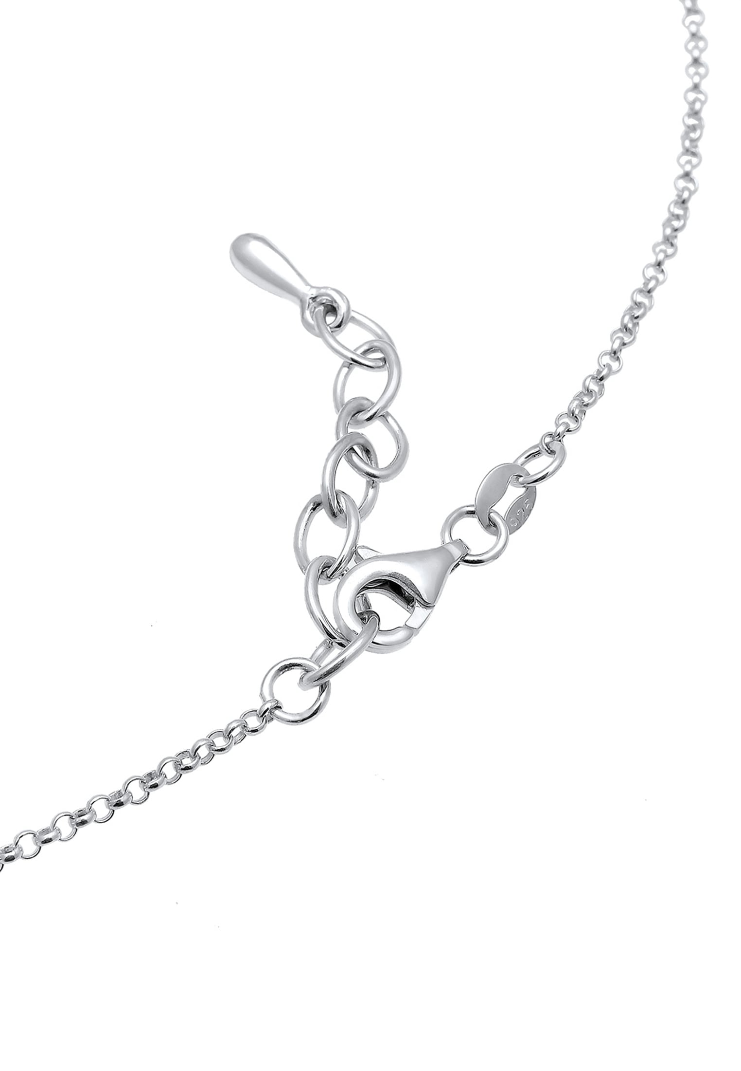 Elli Collier »Choker Anhänger Kreis Rund 925 Silber«
