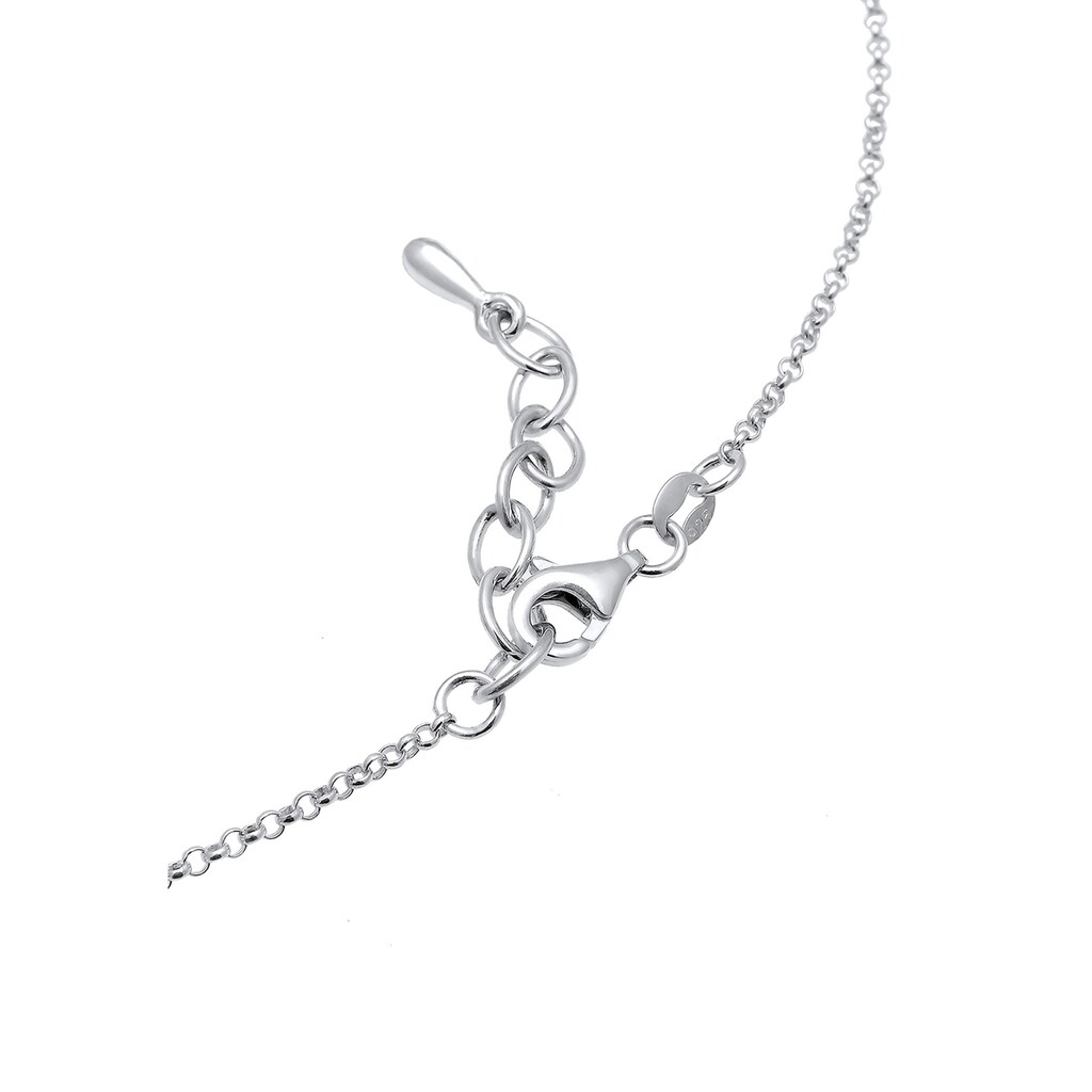 Elli Collier »Choker Anhänger Kreis Rund 925 Silber«