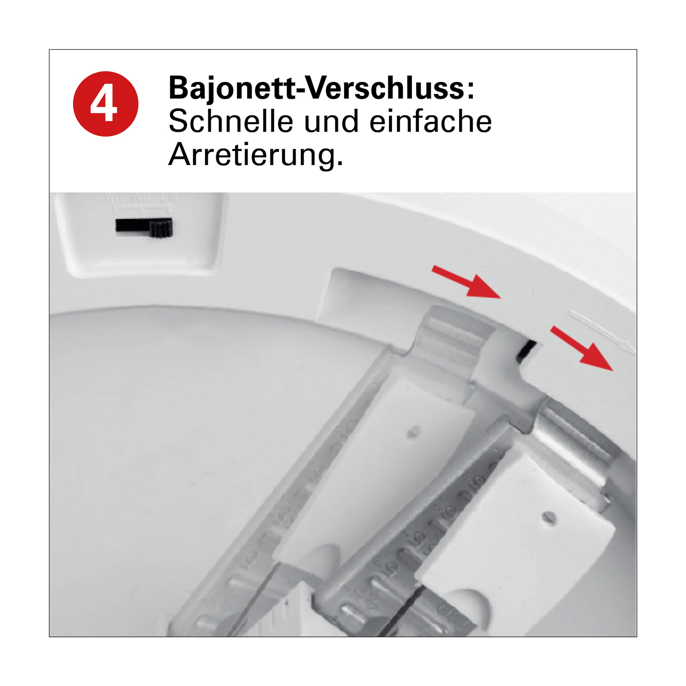 näve LED Deckenleuchte »Bonus«, 1 flammig, Leuchtmittel LED-Modul | LED fest integriert, rund, D: 17cm, weiß, CCT per Gerätschalter, flexible Installation