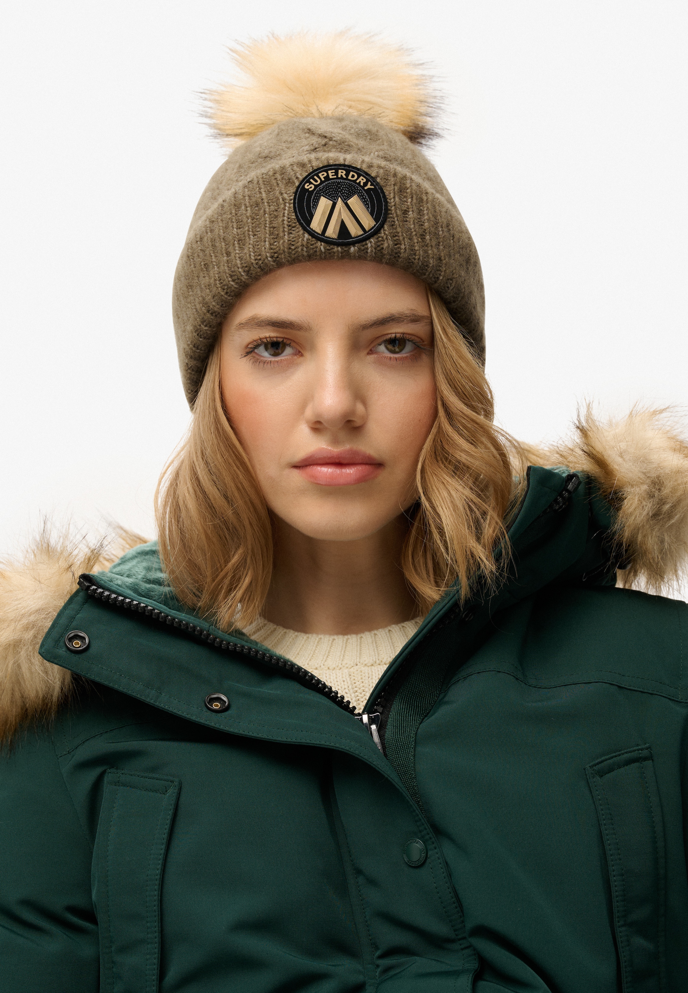 Superdry Beanie »CABLE LUXE KNIT BEANIE HAT«