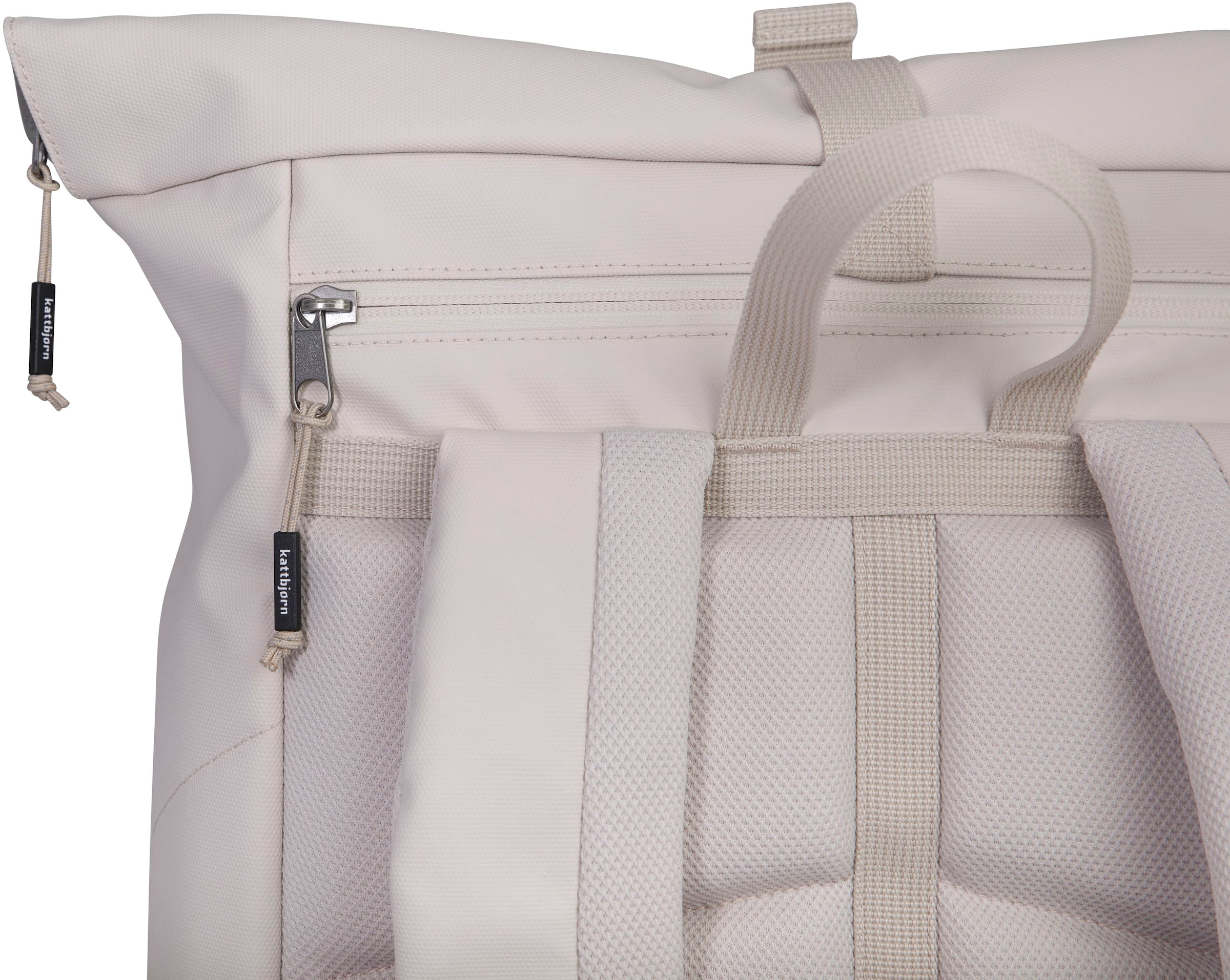 KATTBJØRN Laptoprucksack »Rolltop, Sandy Beige«