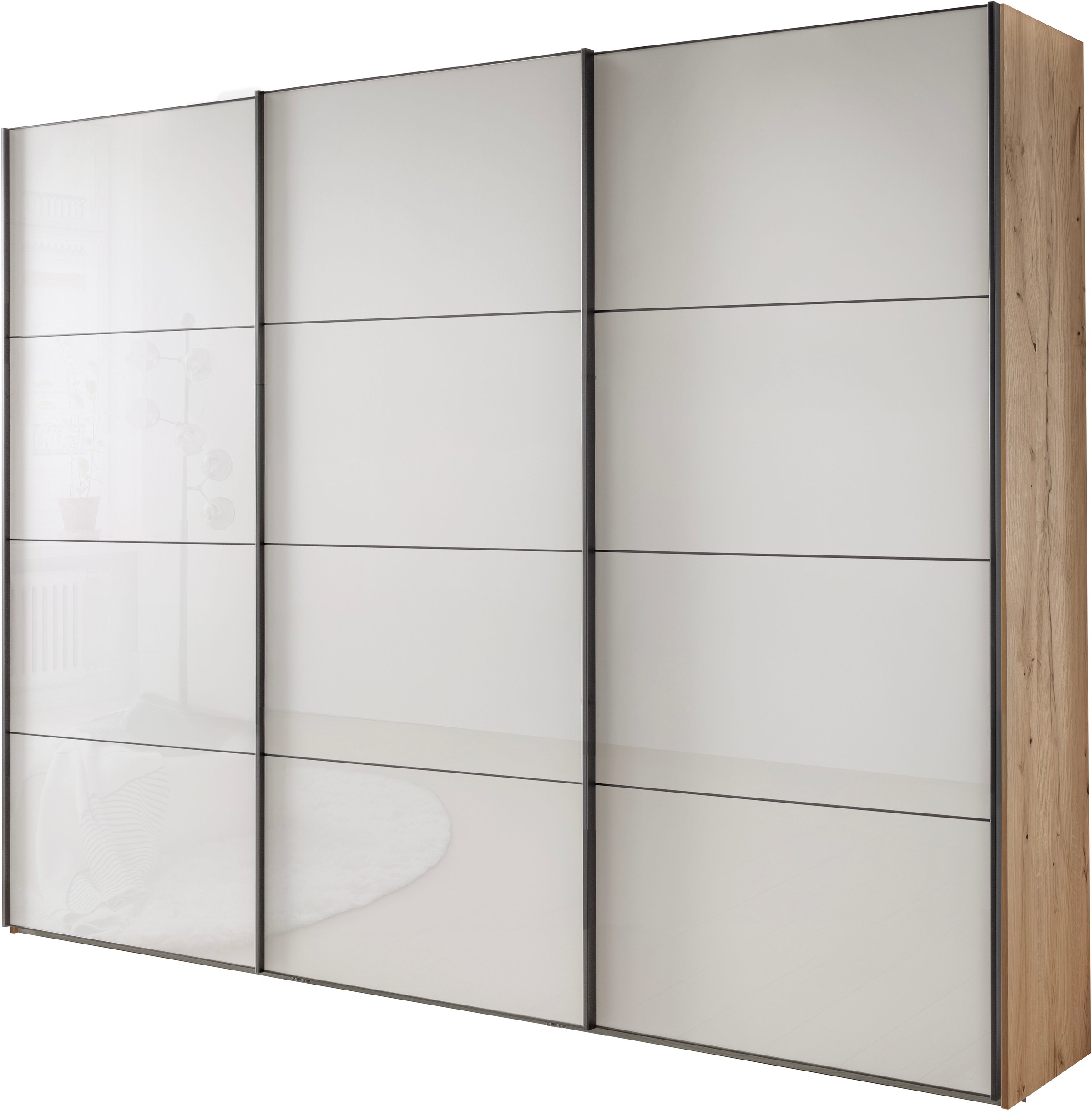 WIEMANN Schwebetürenschrank »Phoenix, Made in Germany, modernes Design, Hig günstig online kaufen