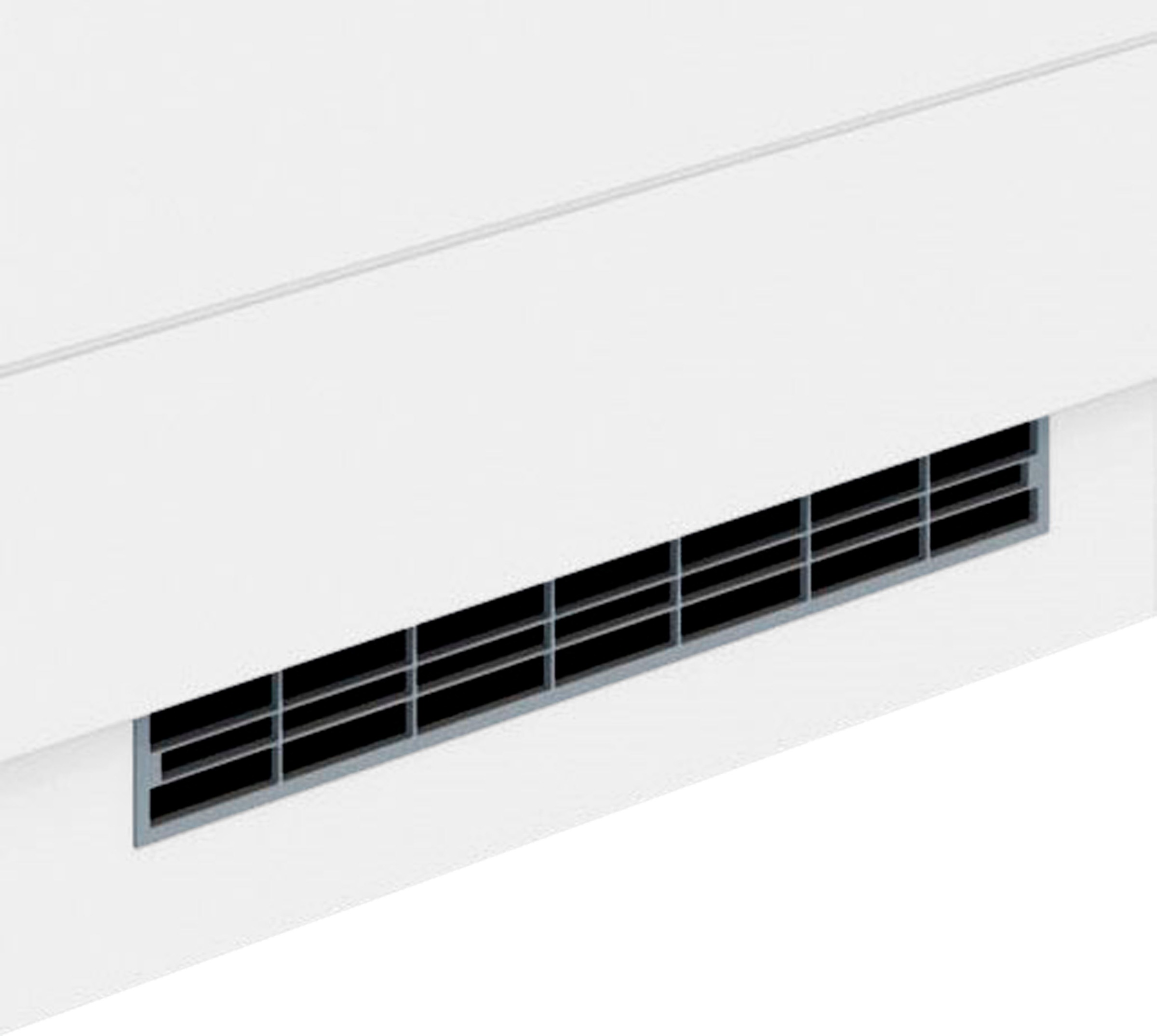 KOCHSTATION Backofen/Kühlumbauschrank »KS-Luhe« 60 cm breit, hochwertige MDF-Fronten mit waagerechter Lisene