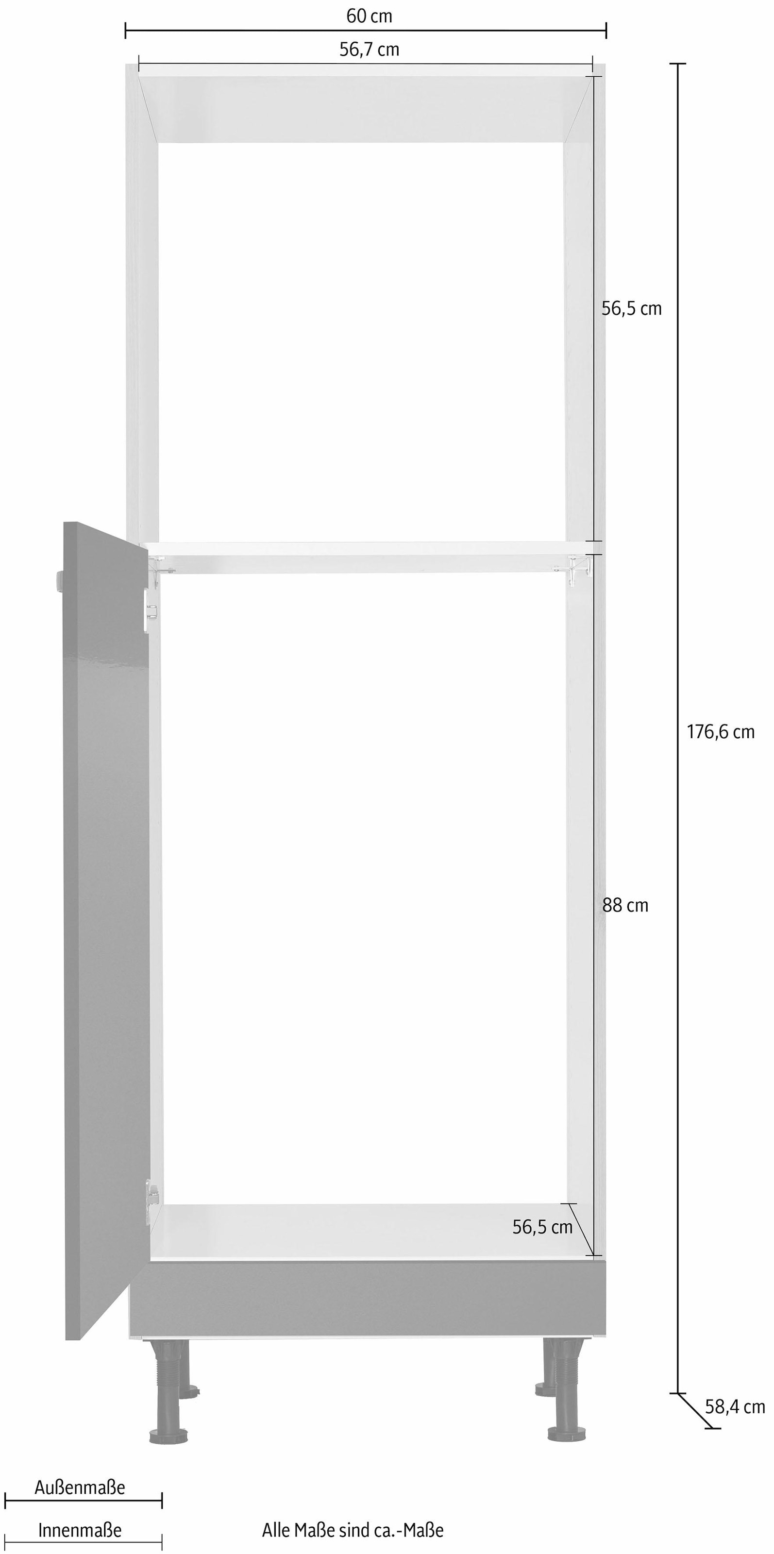 OPTIFIT Backofen/Kühlumbauschrank »Cara« auf Raten kaufen