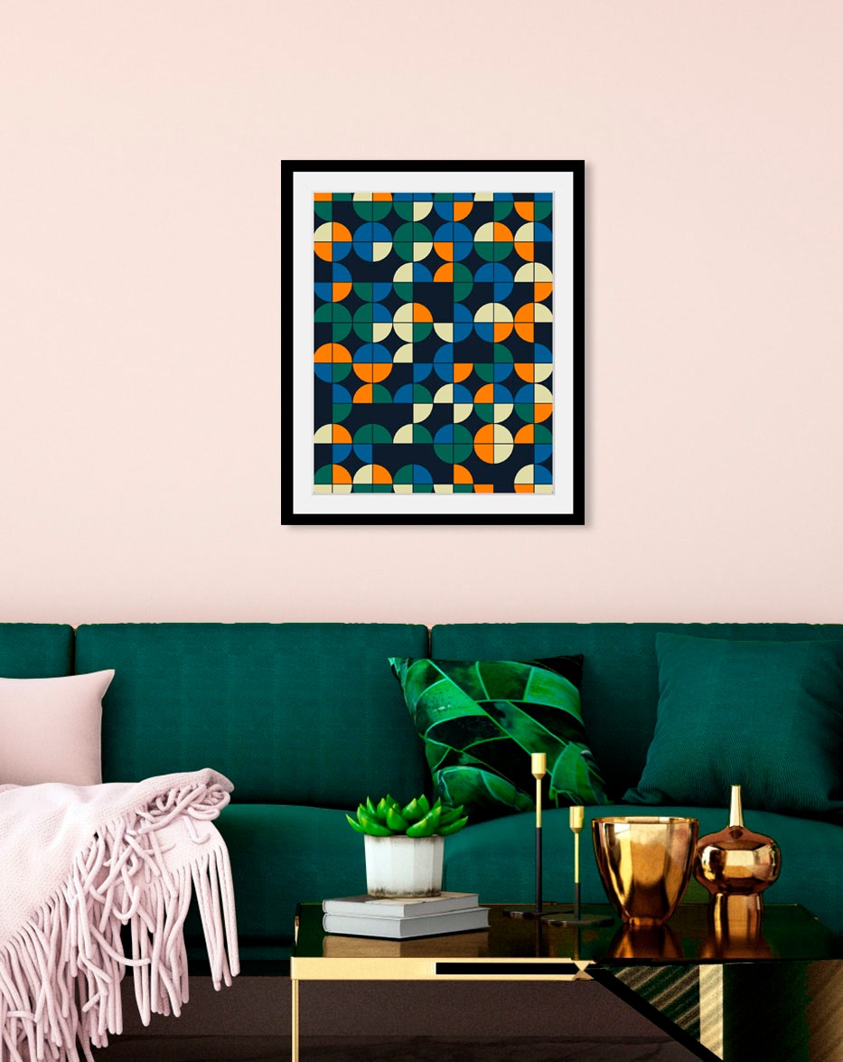 queence Bild »Rüdiger«, Abstrakt-Kunst-Figuren-Zeichen, (1 St.), HD Premium günstig online kaufen