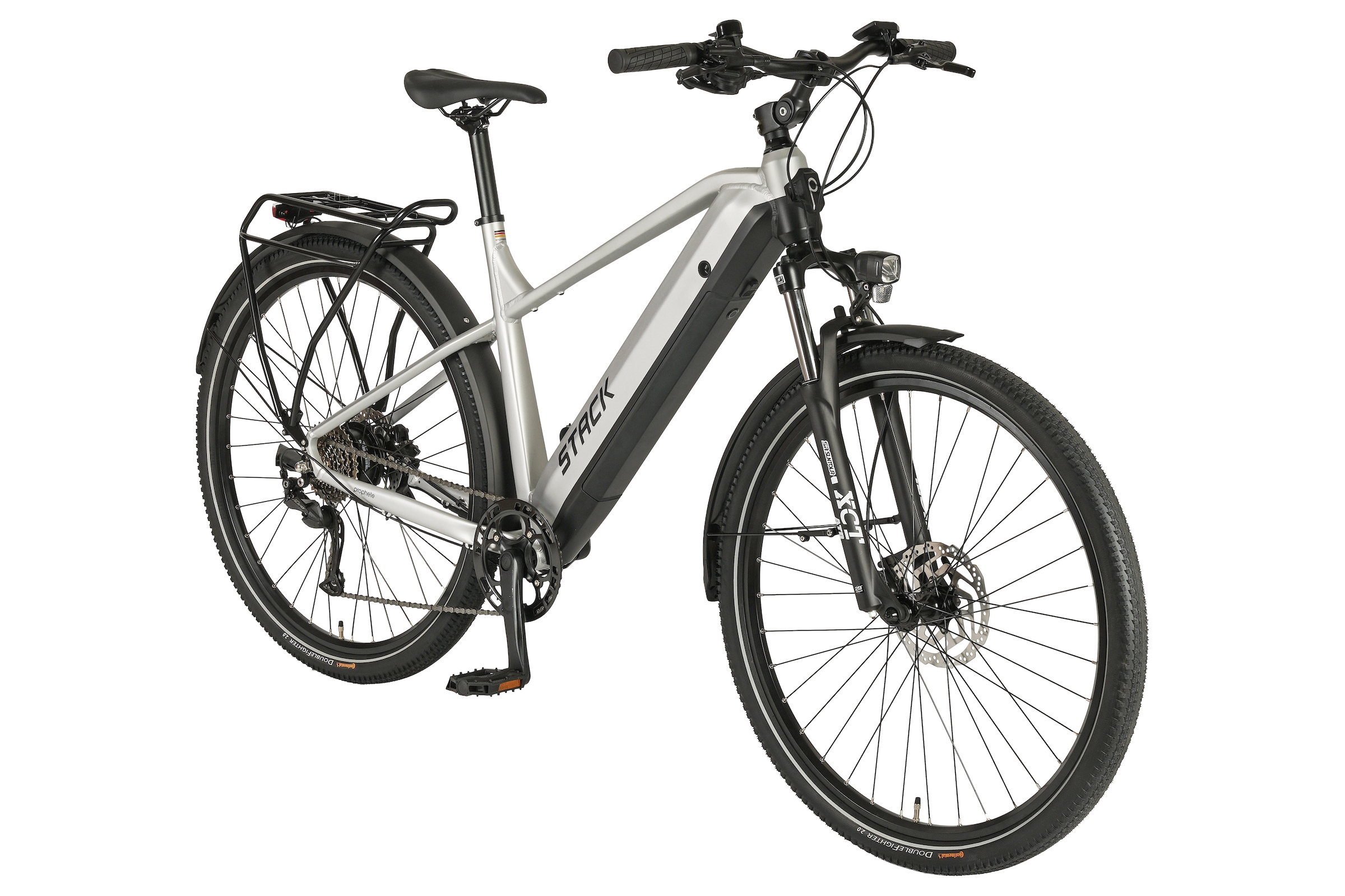 Prophete »Stack 1.8« 9 Gang Shimano Alivio Schaltwerk Kettenschaltung Heckmotor 250 W