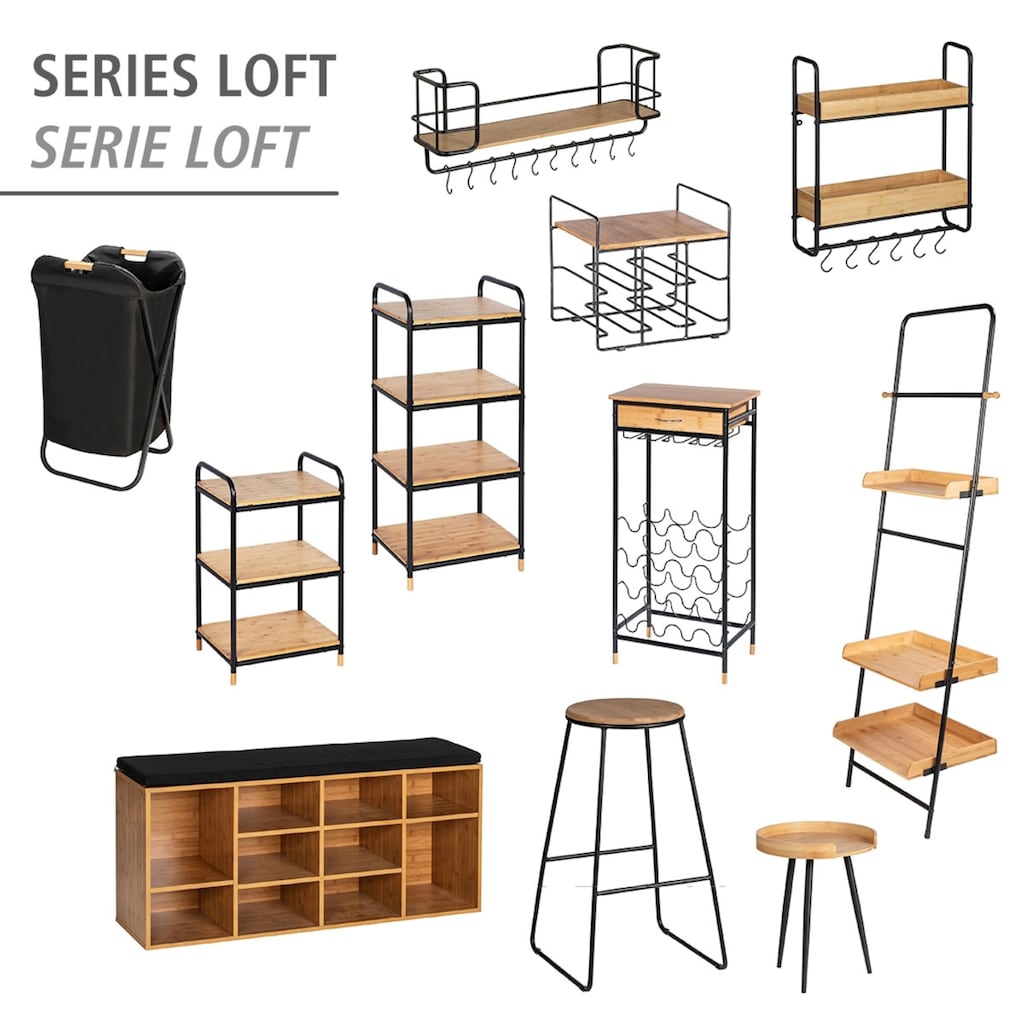 WENKO Wandregal »Loft«