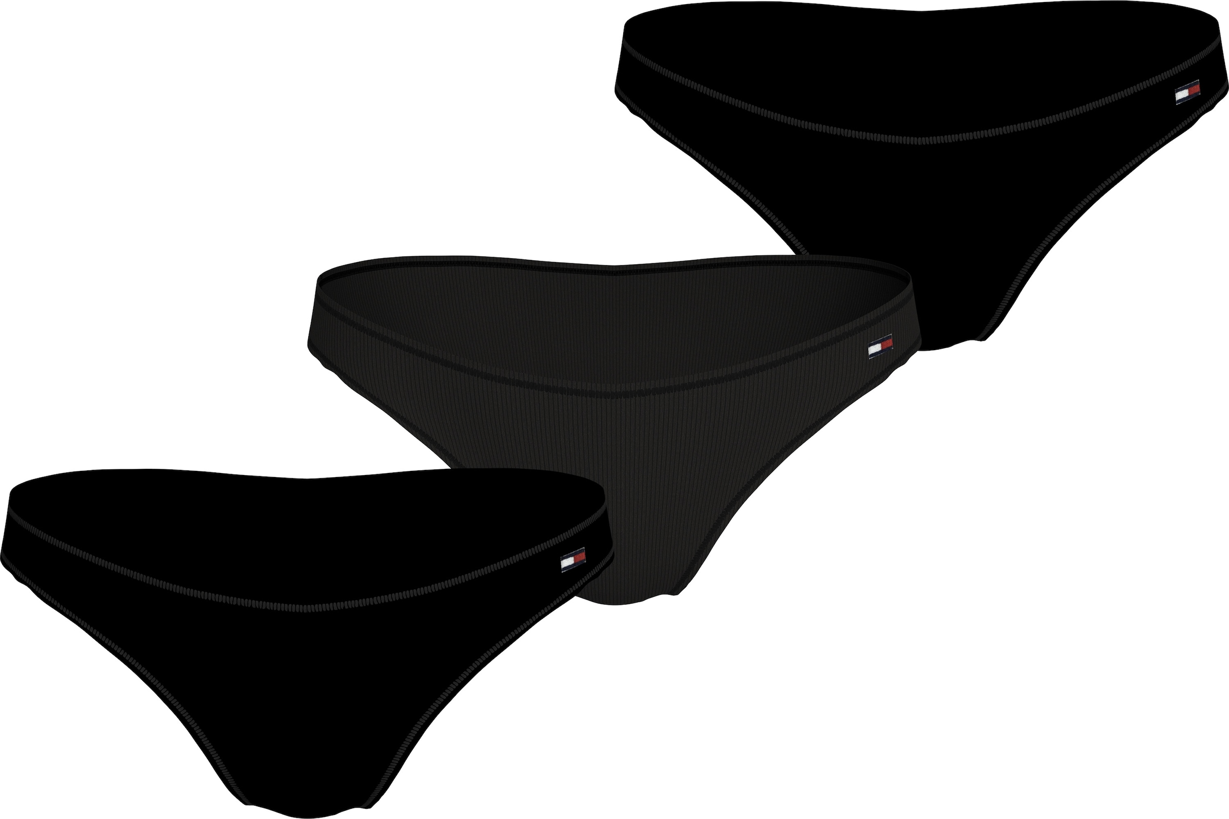 Tommy Hilfiger Underwear Bikinislip »3 PACK DIPPED BIKINI«, (Packung, 3 St., 3er), mit Logo