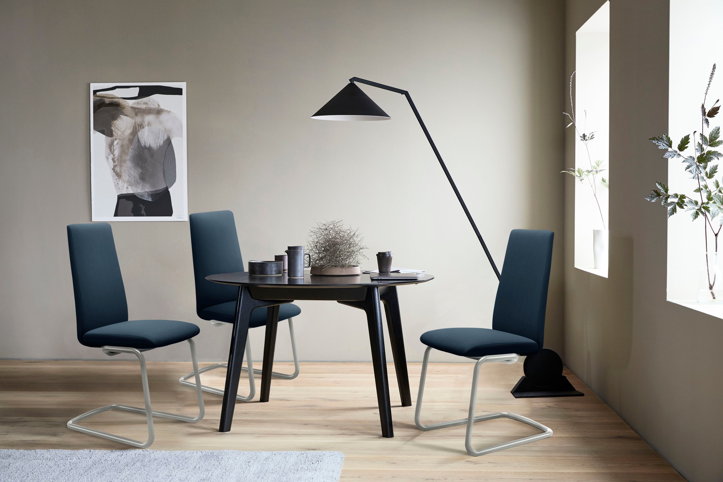 Stressless® Polsterstuhl »Laurel«, Microfaser DINAMICA, High Back, Größe M, günstig online kaufen