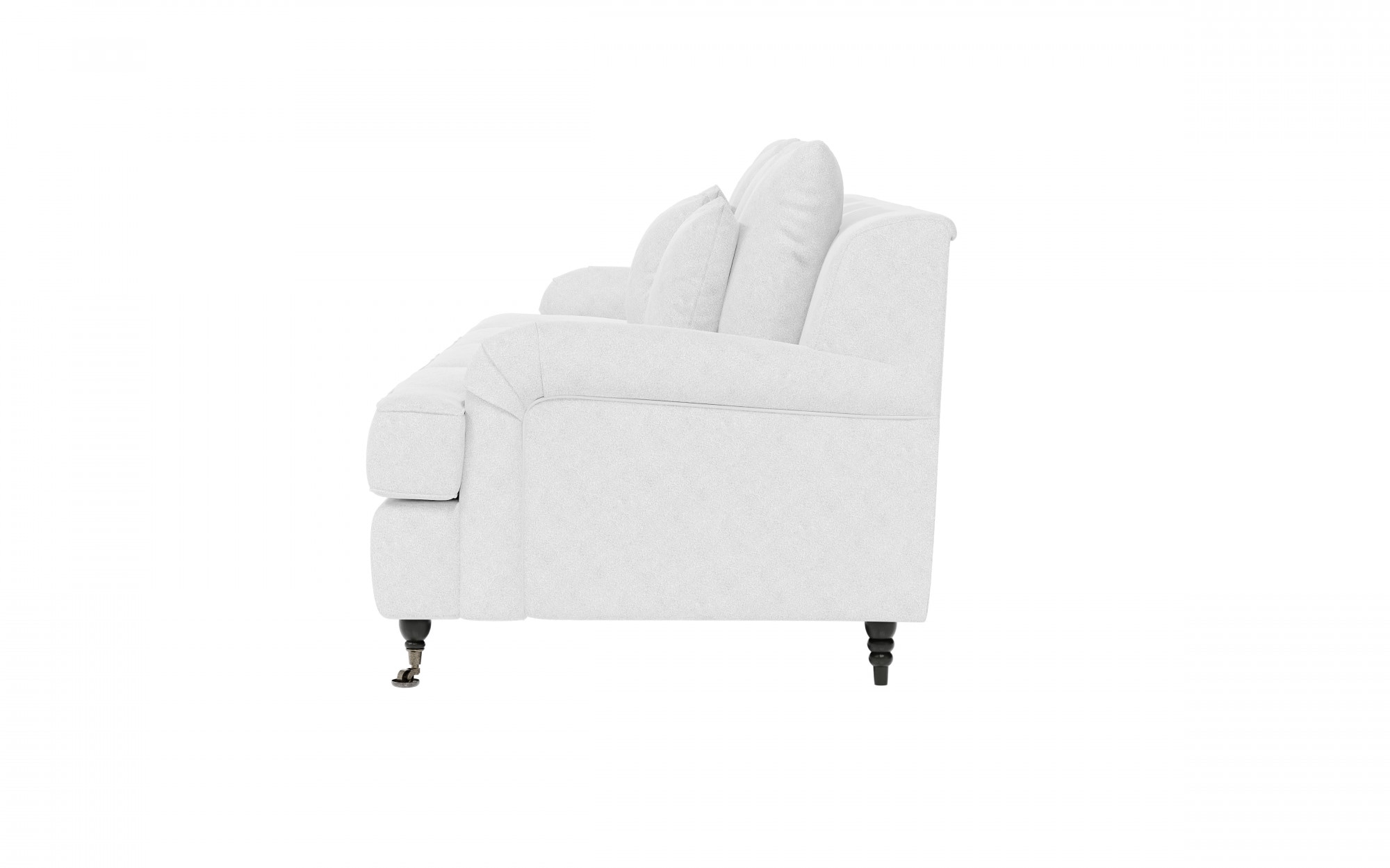 Guido Maria Kretschmer Home&Living Big-Sofa »NORIN«, zwei Fußarten: vorne - Rollen, hinten - Holzfüße