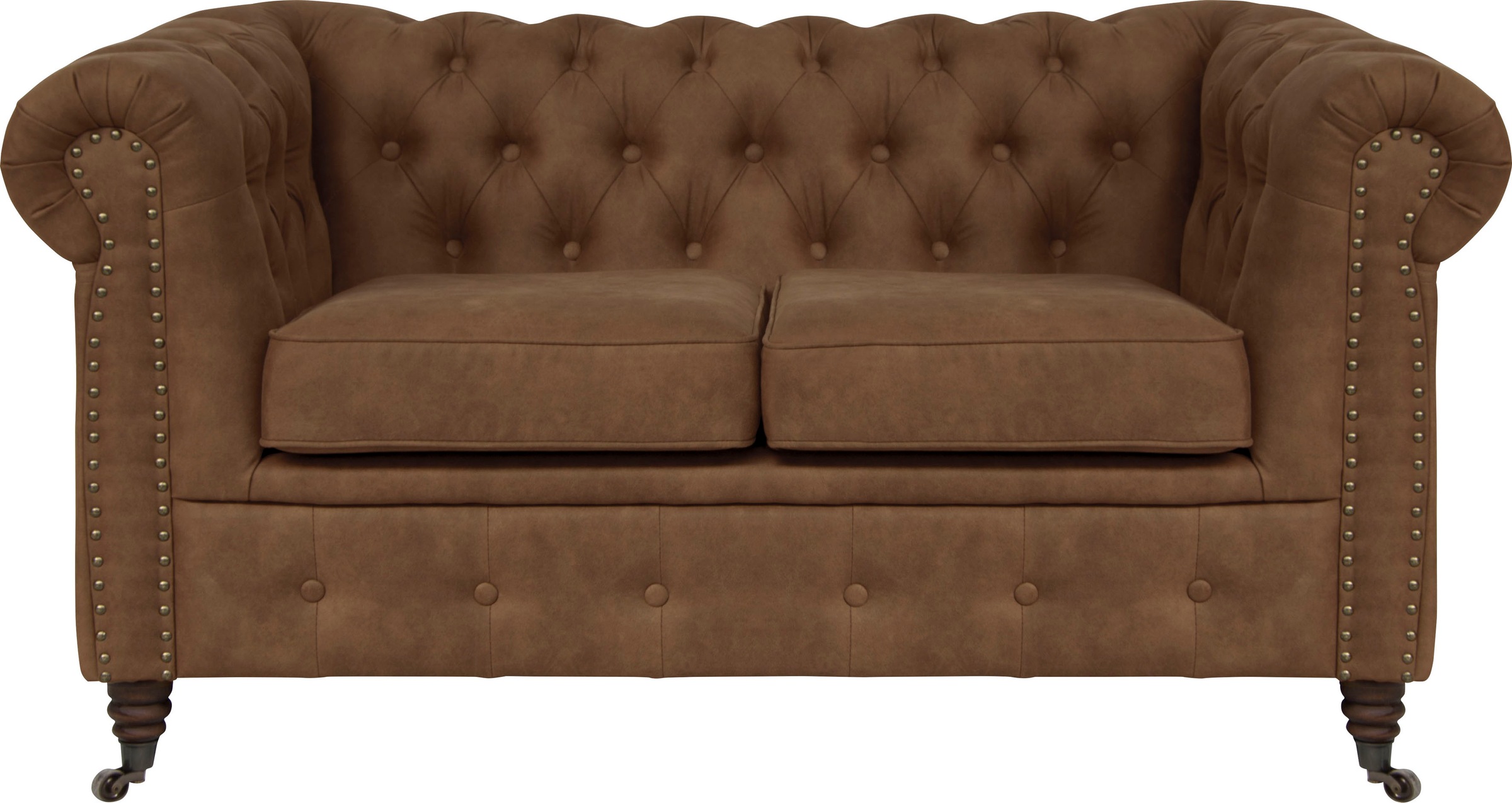 Home affaire Chesterfield-Sofa »Aarburg«, aufwändige Knopfheftung und Ziernägel im Chesterfield-Design