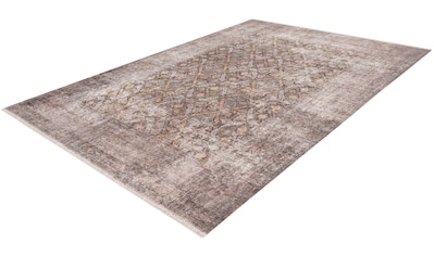 ASTRA Teppich »Ravenna 6634 226«, rechteckig, eleganter Kurzflorteppich mit  Fransen auf Rechnung kaufen