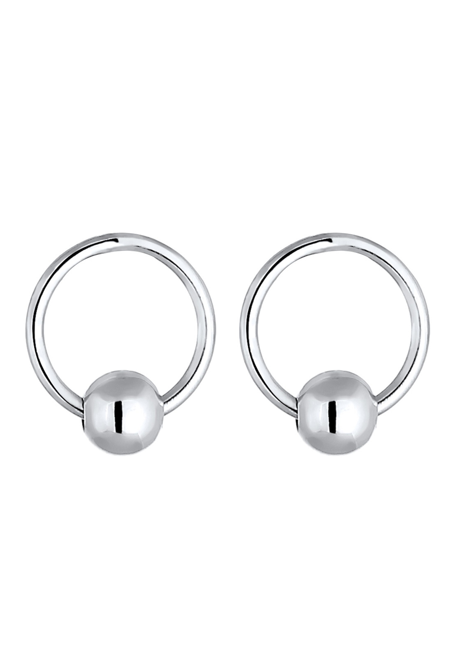 Elli Paar Ohrstecker »Kugel Kreis Ball Geo Trend 925 Sterling Silber«