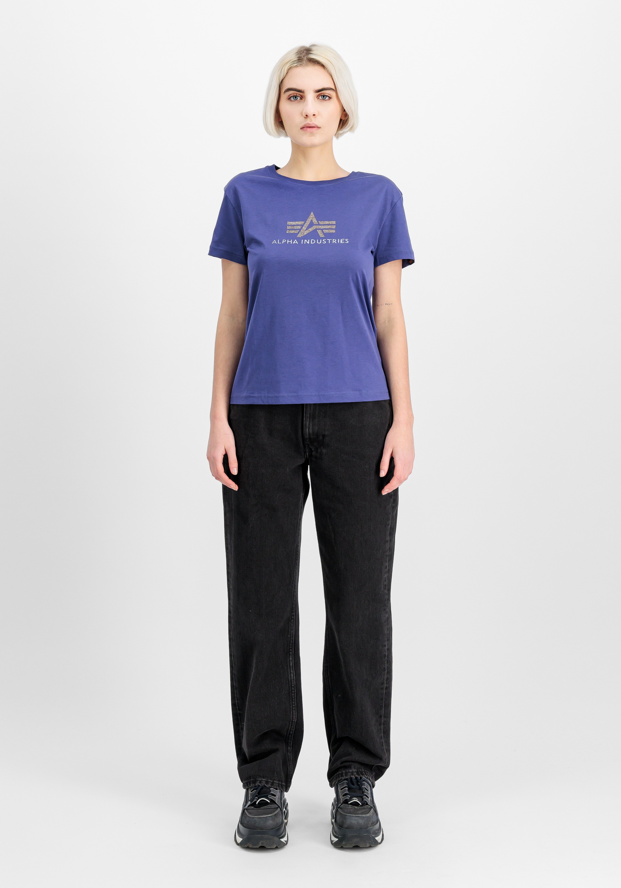 Alpha Industries T-Shirt »Alpha Industries Women - T-Shirts Crystal T Women«