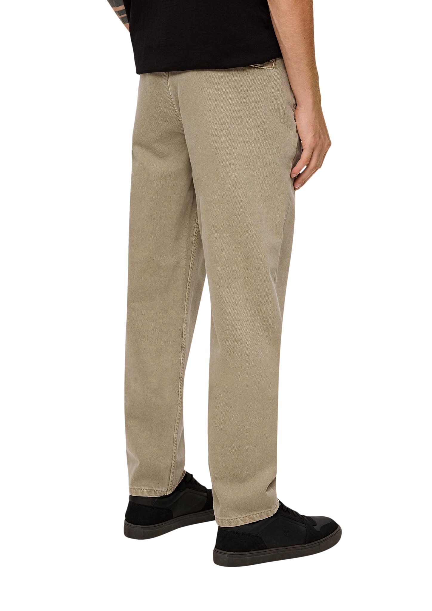 s.Oliver Bequeme Jeans, mit Ledermarkenlabel