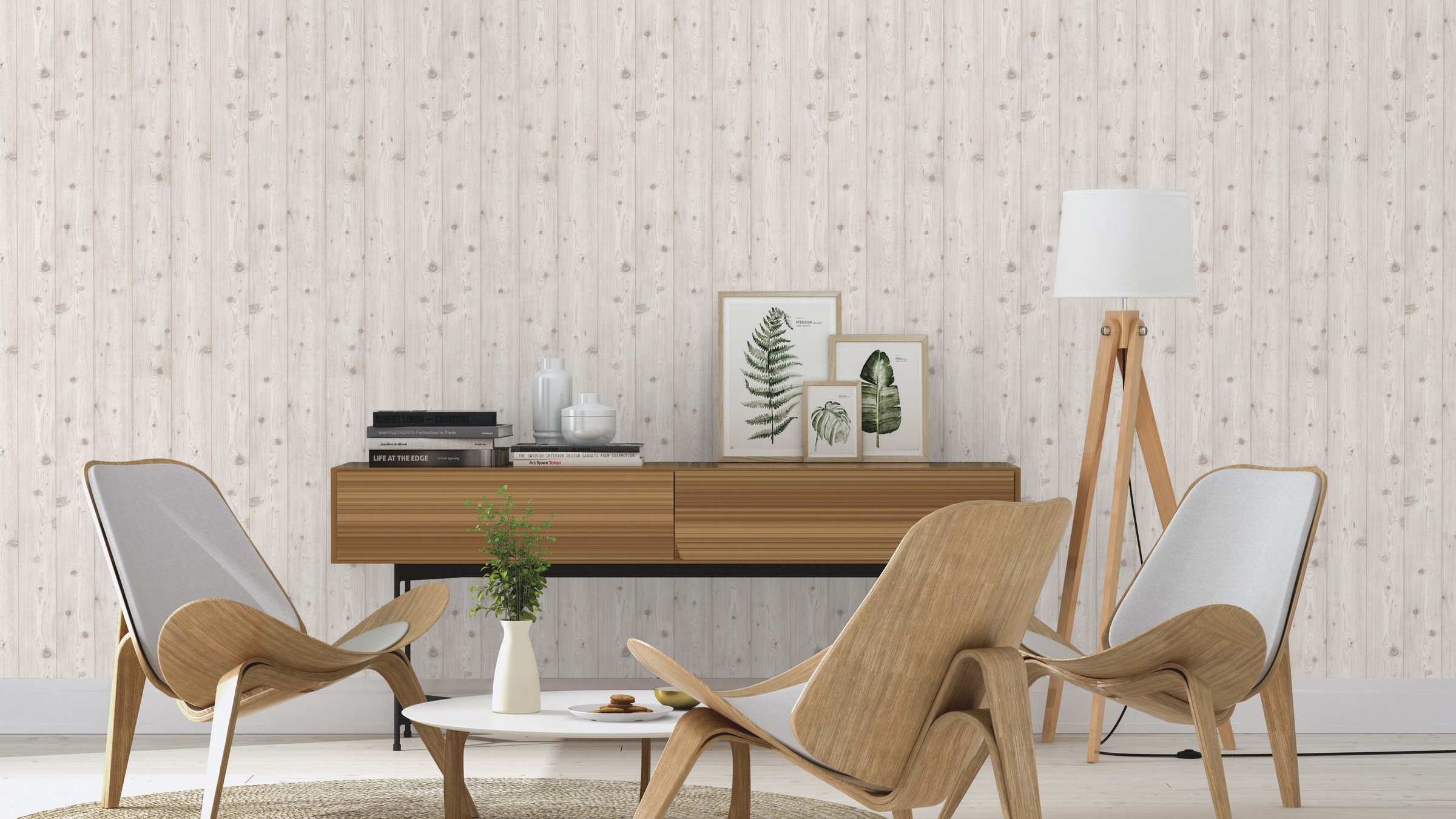 s.Oliver Papiertapete »mit Holzoptik«, Holz, Holz