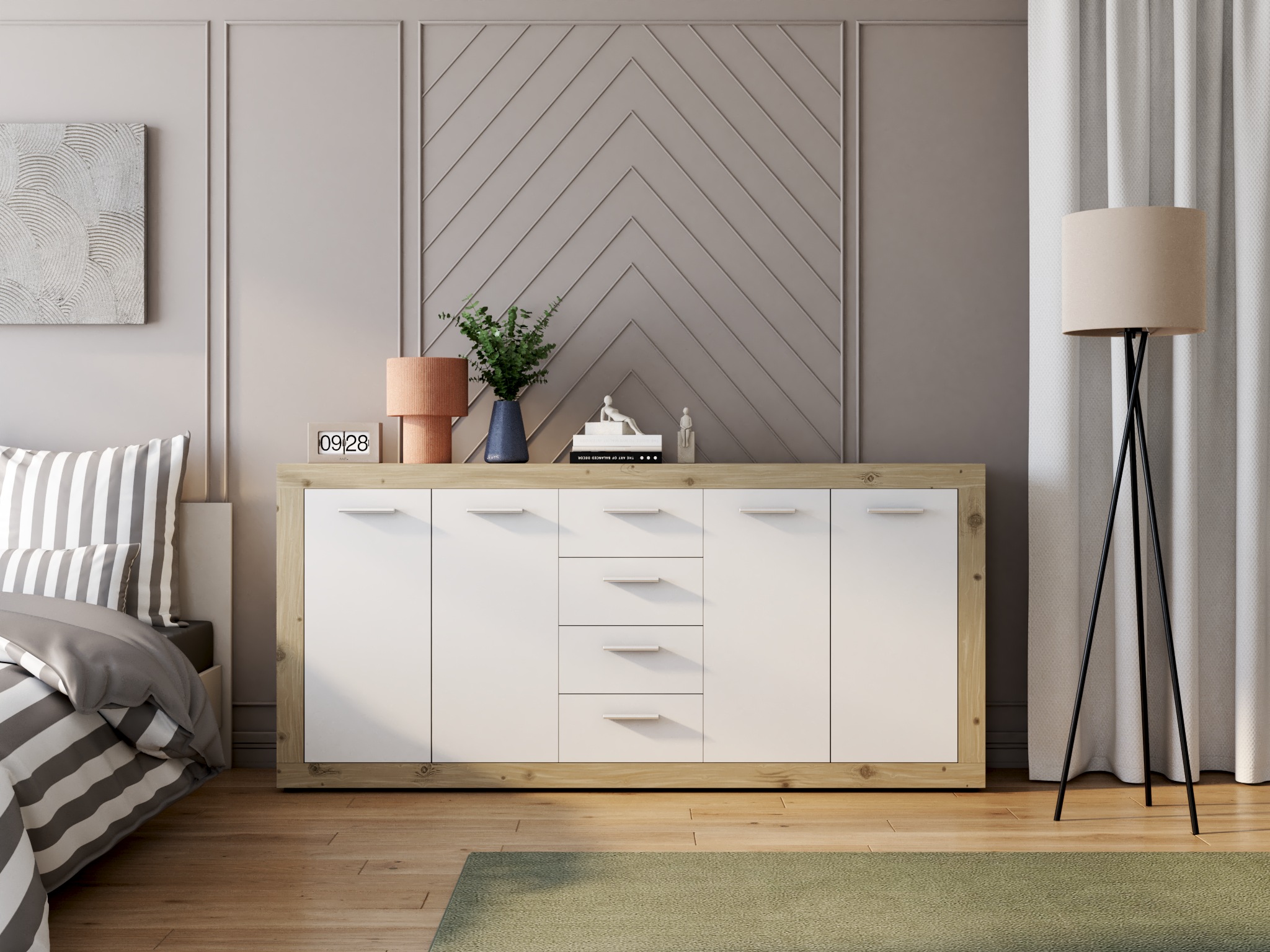 OTTO home Wendebettwäsche »Greta« 2 tlg. Bettwäsche mit Streifen in verschiedenen Qualitäten, ab 135x200 cm