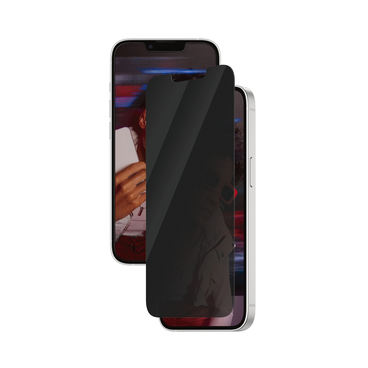 SAFE by PanzerGlass Displayschutzglas »Side-View Privacy Screen Protection«, für Apple iPhone 16e-Apple iPhone 14-Apple iPhone 13/13 Pro, Displayschutzfolie, Schutzfolie, Bildschirmschutz, kratz- & stoßfest