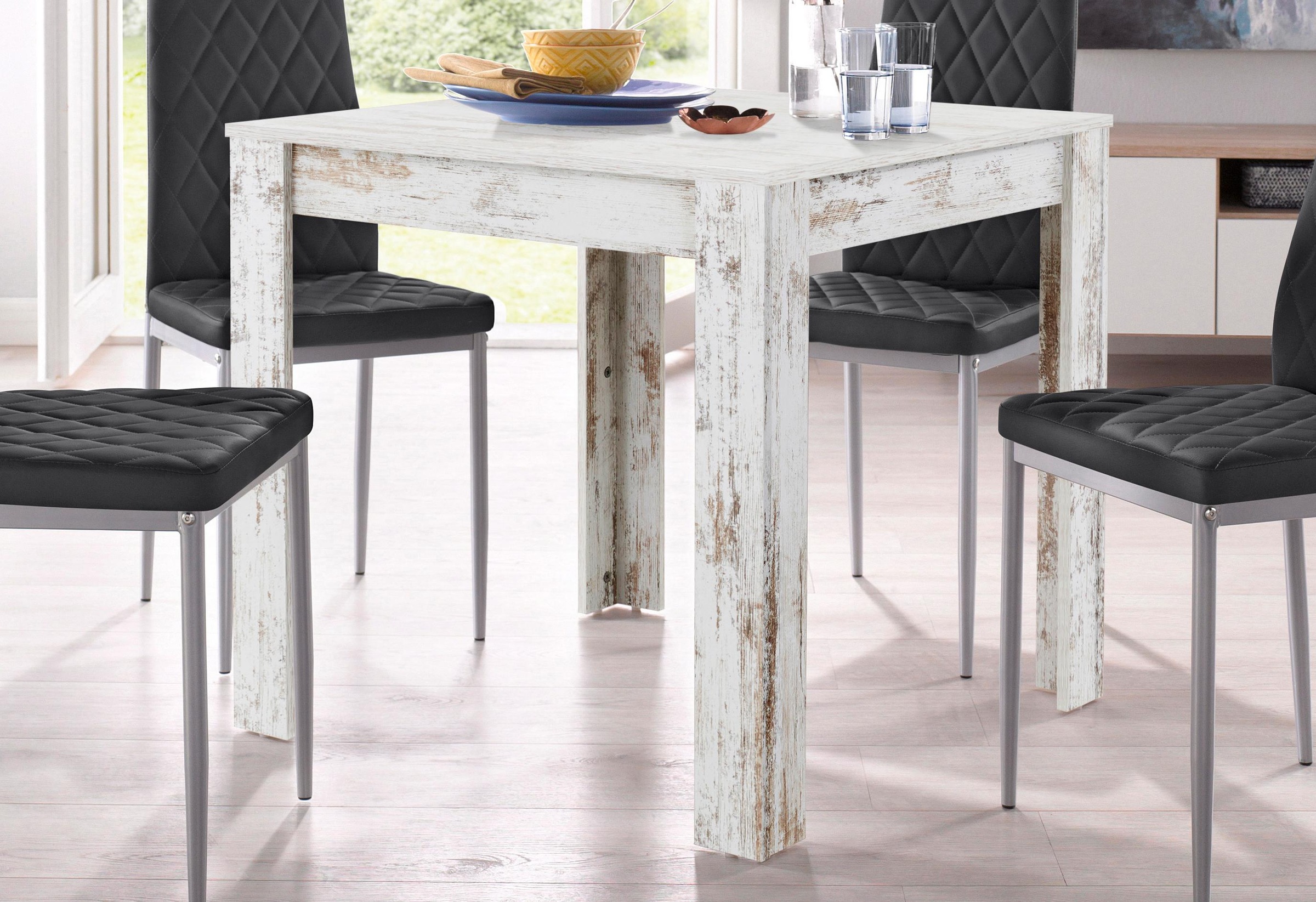 INOSIGN Esstisch »Meigh, TOPSELLER!«, aus Holzwerkstoff, Breite 80 cm günstig online kaufen