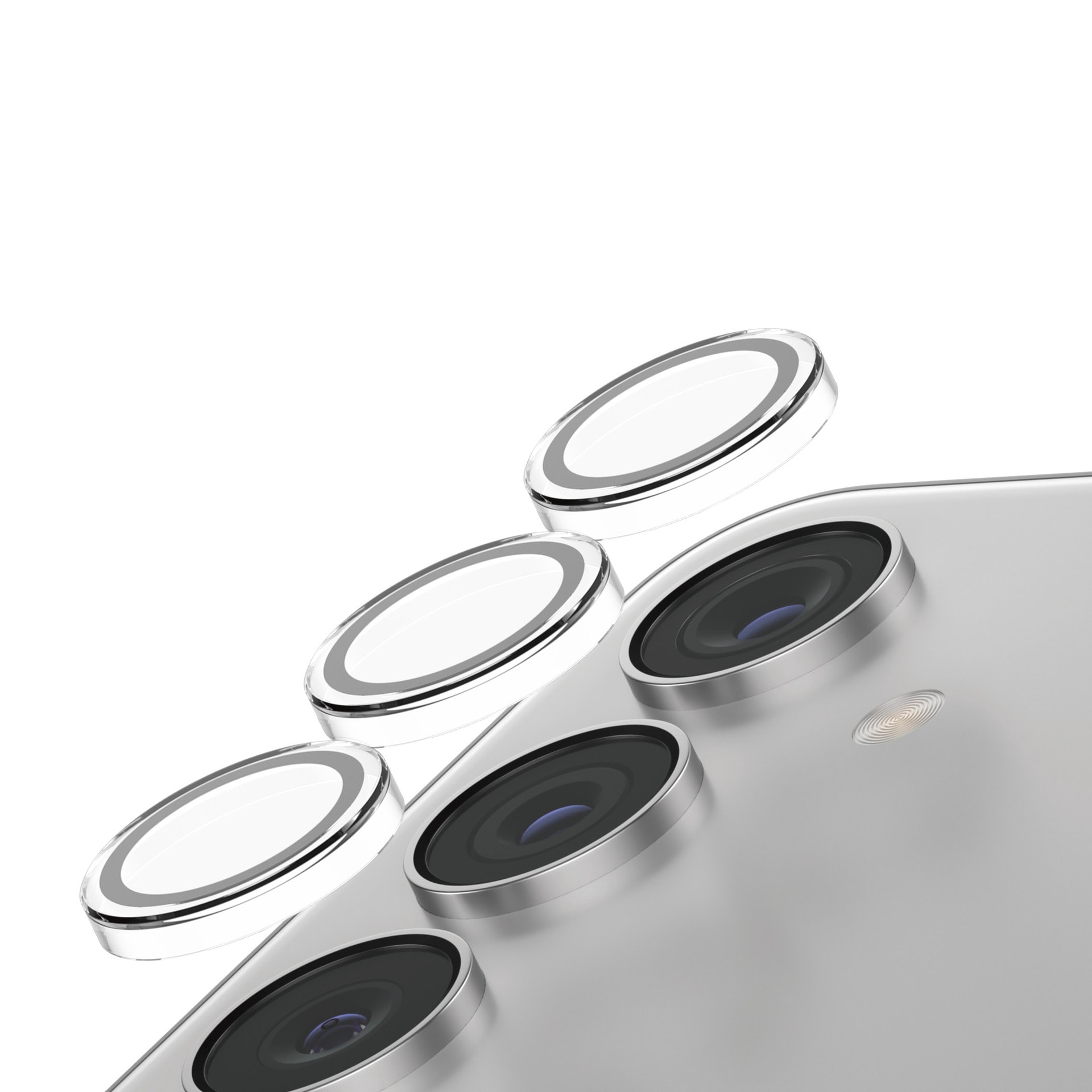 SAFE by PanzerGlass Kameraschutzglas »Camera Lens Protection« für Samsung Galaxy S25 Kameraschutz, Schutzfolie, Schutzglas, kratz- & stoßfest