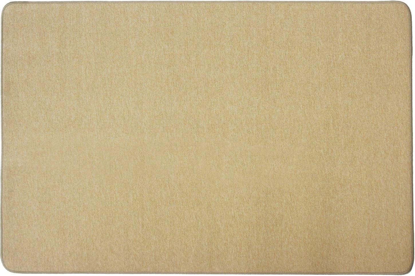 Primaflor-Ideen in Textil Teppich »MACAO, Made in Netherlands«, rechteckig, 5 mm Höhe, Uni Farben, ideal im Wohnzimmer & Schlafzimmer