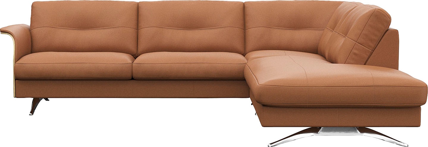 FLEXLUX Ecksofa »Glow«, Skandinavisches Design, In hochwertiger Verarbeitun günstig online kaufen