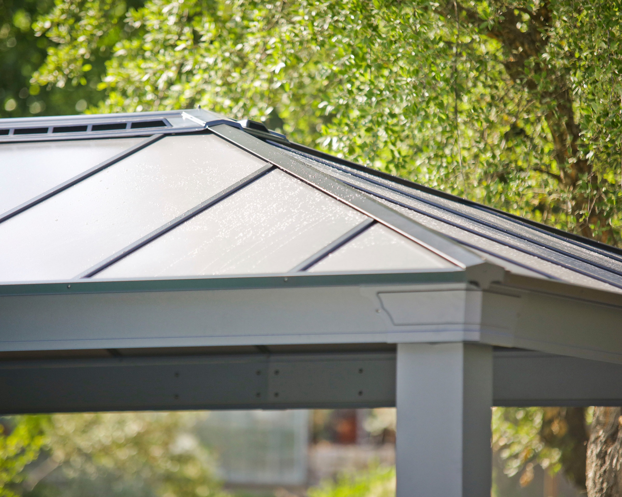 Palram - Canopia Pavillon »Dallas«, 611,5 x 425,5cm, Anthrazit