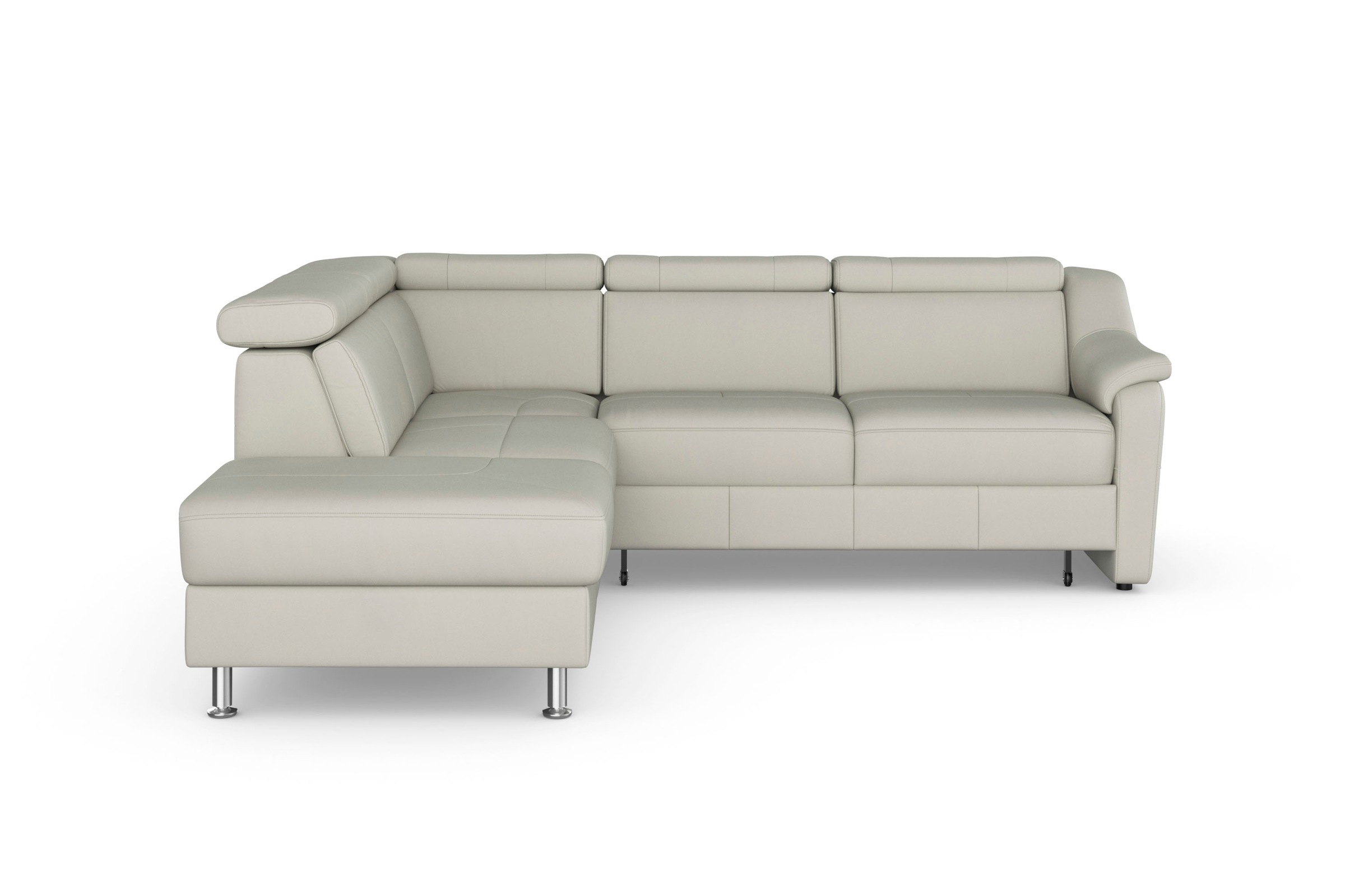 sit&more Ecksofa »Freetown L-Form«, inklusive Kopfteilverstellung und komfortablem Federkern