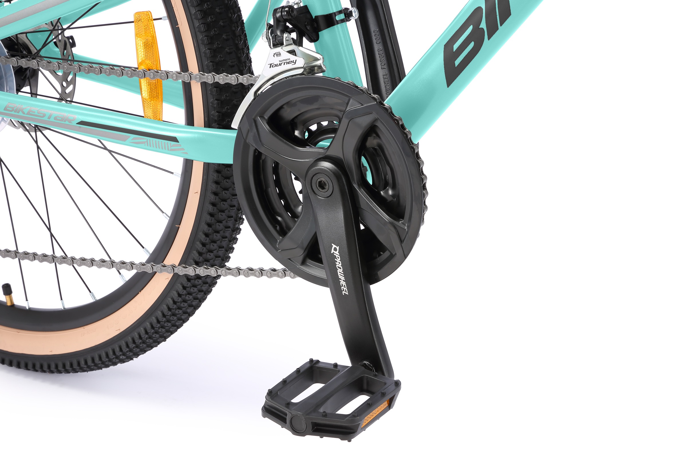 Bikestar Mountainbike 21 Gang Shimano RD-TY300 Schaltwerk Kettenschaltung für Damen und Herren, Kettenschaltung
