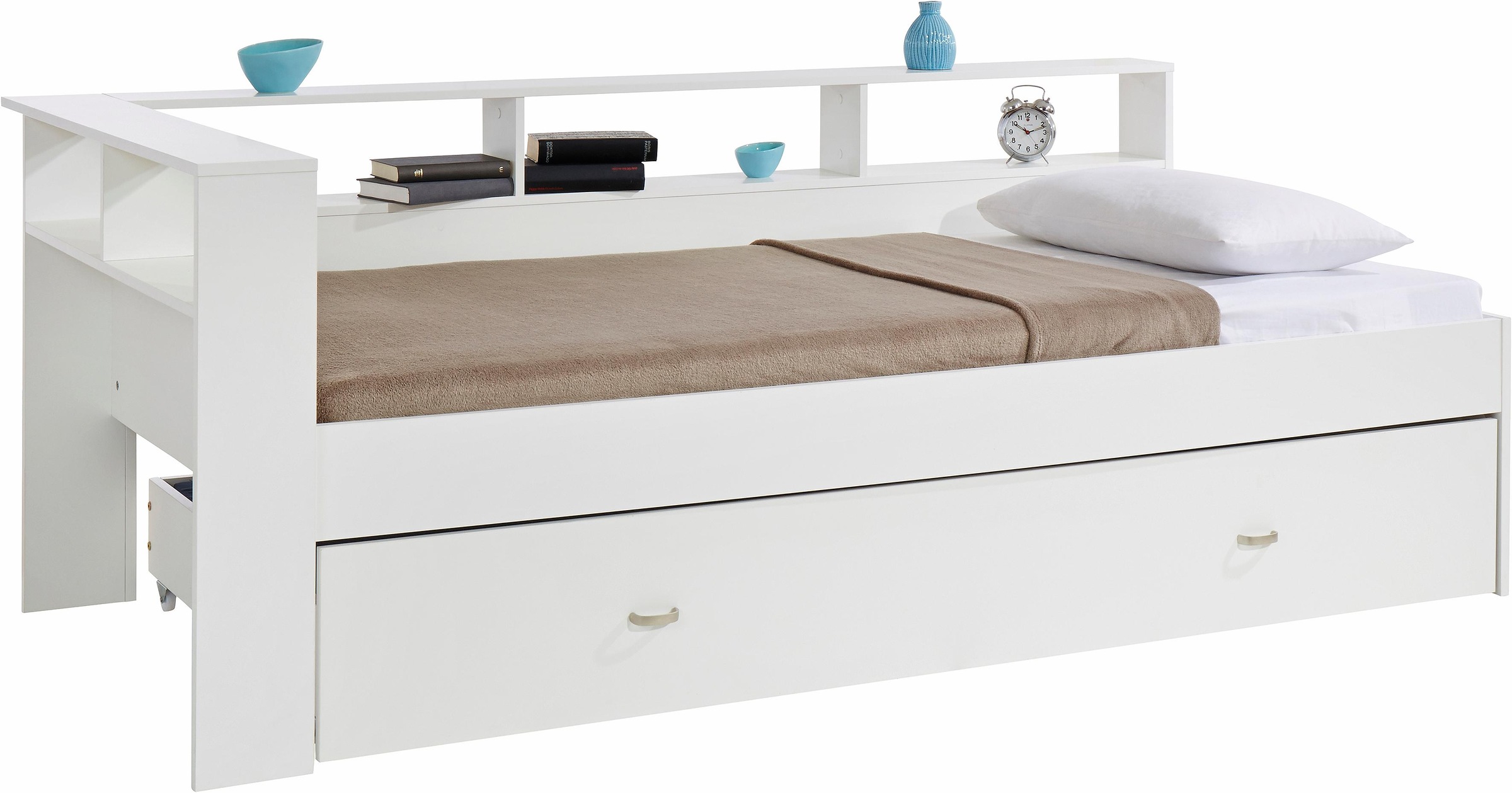 Bild von INOSIGN Funktionsbett, Jugendbett, inklusive 2. Schlafgelegenheit und Regalen