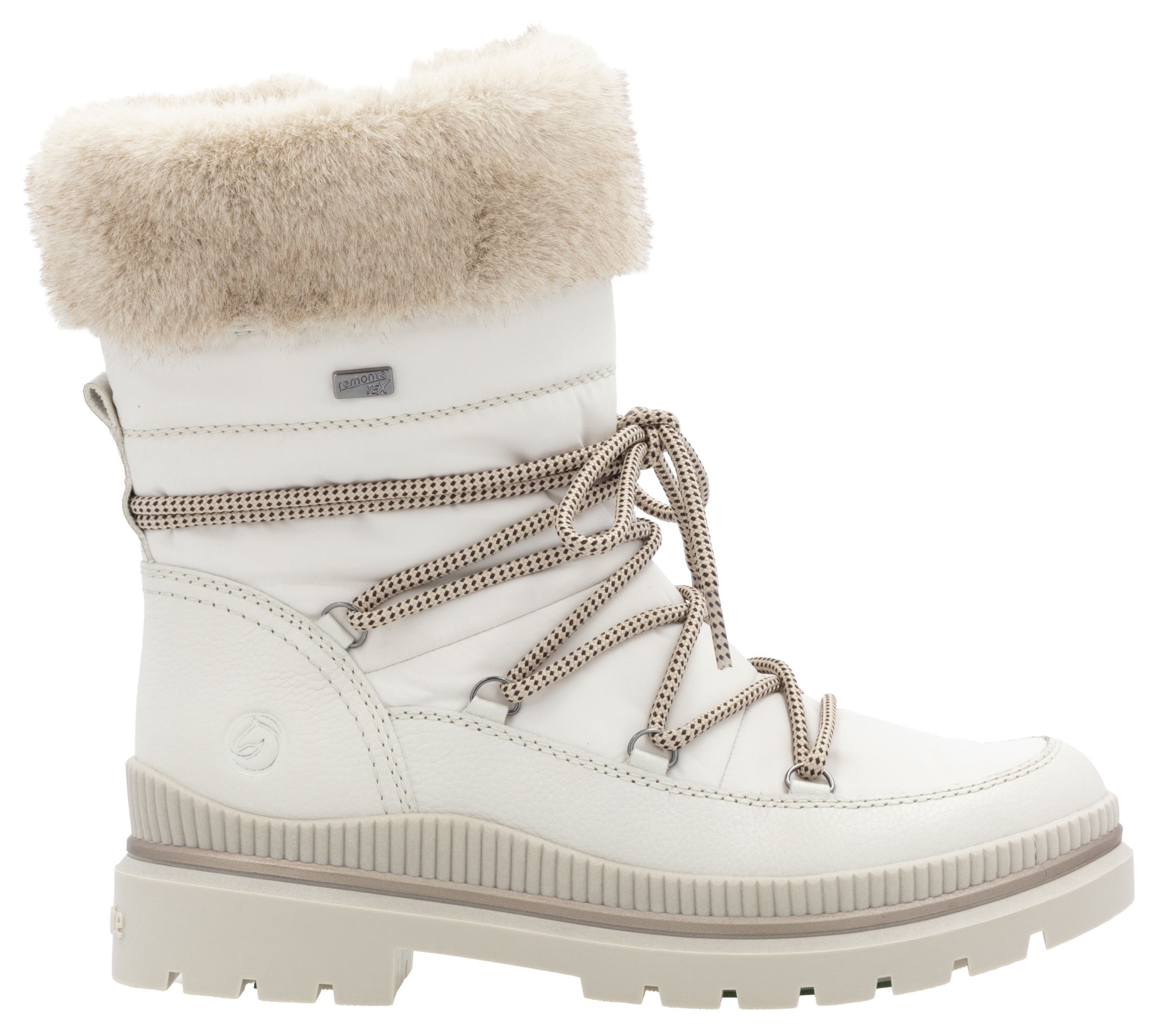 Remonte Winterboots, Blockabsatz, Winterstiefelette mit wasserabweisender TEX-Membran