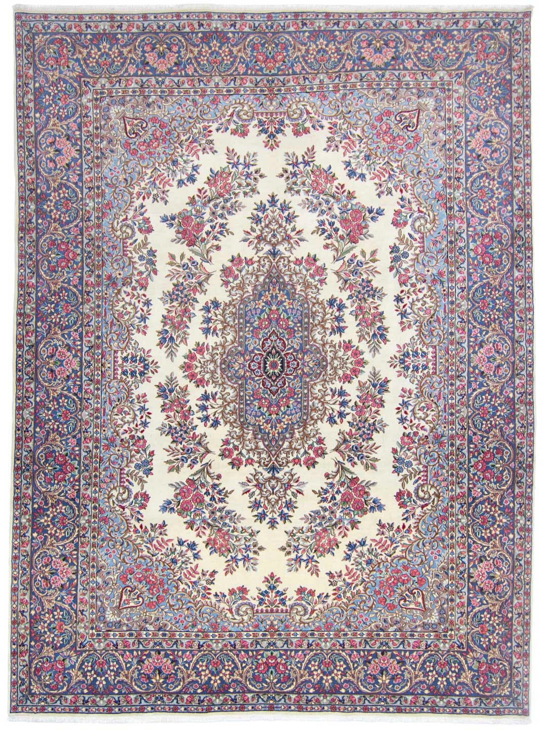 morgenland Wollteppich »Rafsanjan Medaillon Beige 350 x 258 cm«, rechteckig günstig online kaufen