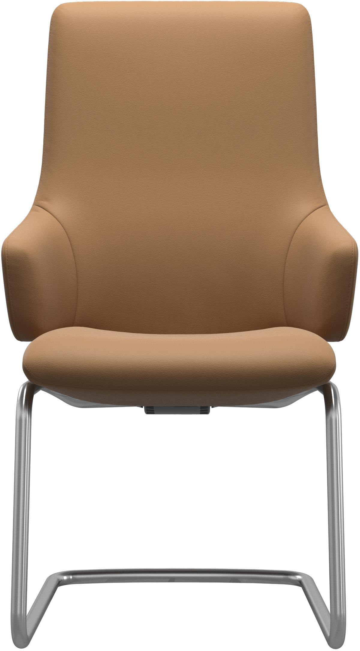Stressless® Polsterstuhl »Laurel«, Leder PALOMA, High Back mit Armlehne, Größe L, mit Beinen aus Stahl in Schwarz matt