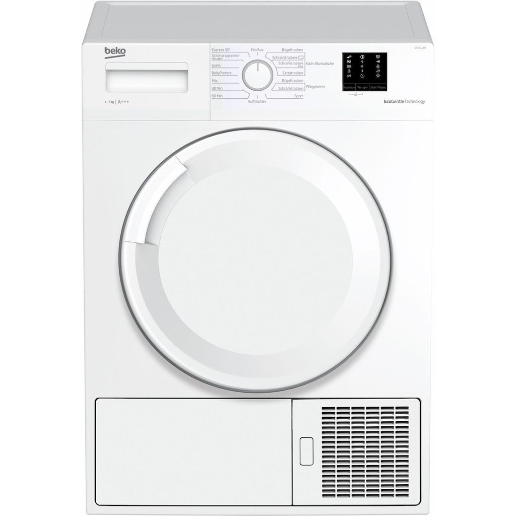 BEKO Wärmepumpentrockner »DS7511PA«, 7 kg