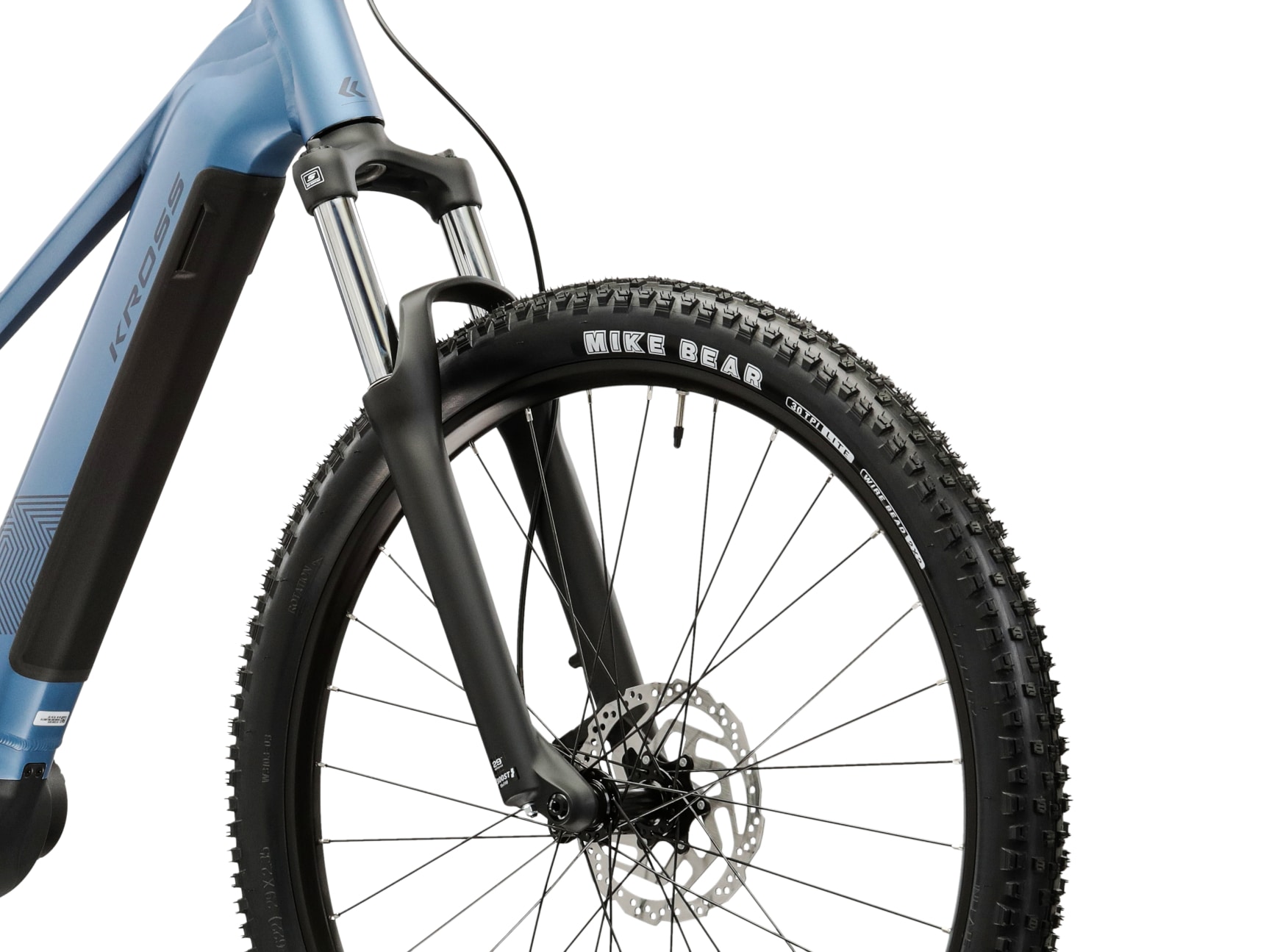 Kross »Damen Influx Hybrid 1.0 20Ah/720Wh 29 Zoll blau 9 Gänge 2026« 9 Gang Shimano CUES U4000 Schaltwerk Kettenschaltung Mittelmotor 250 W